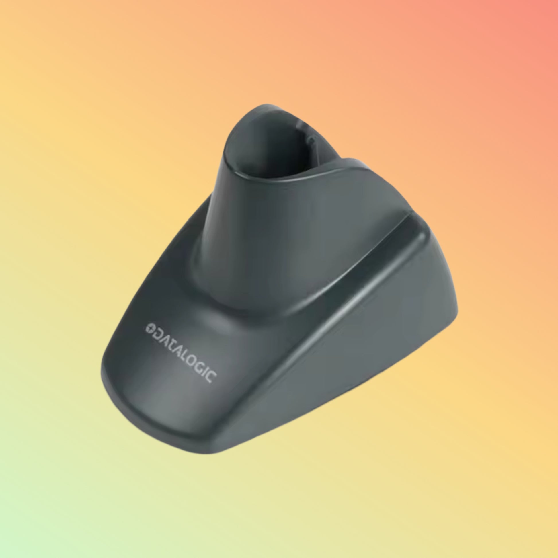 Robust Datalogic QuickScan QD2430 with stand, designed for reliable and stable 2D barcode scanning