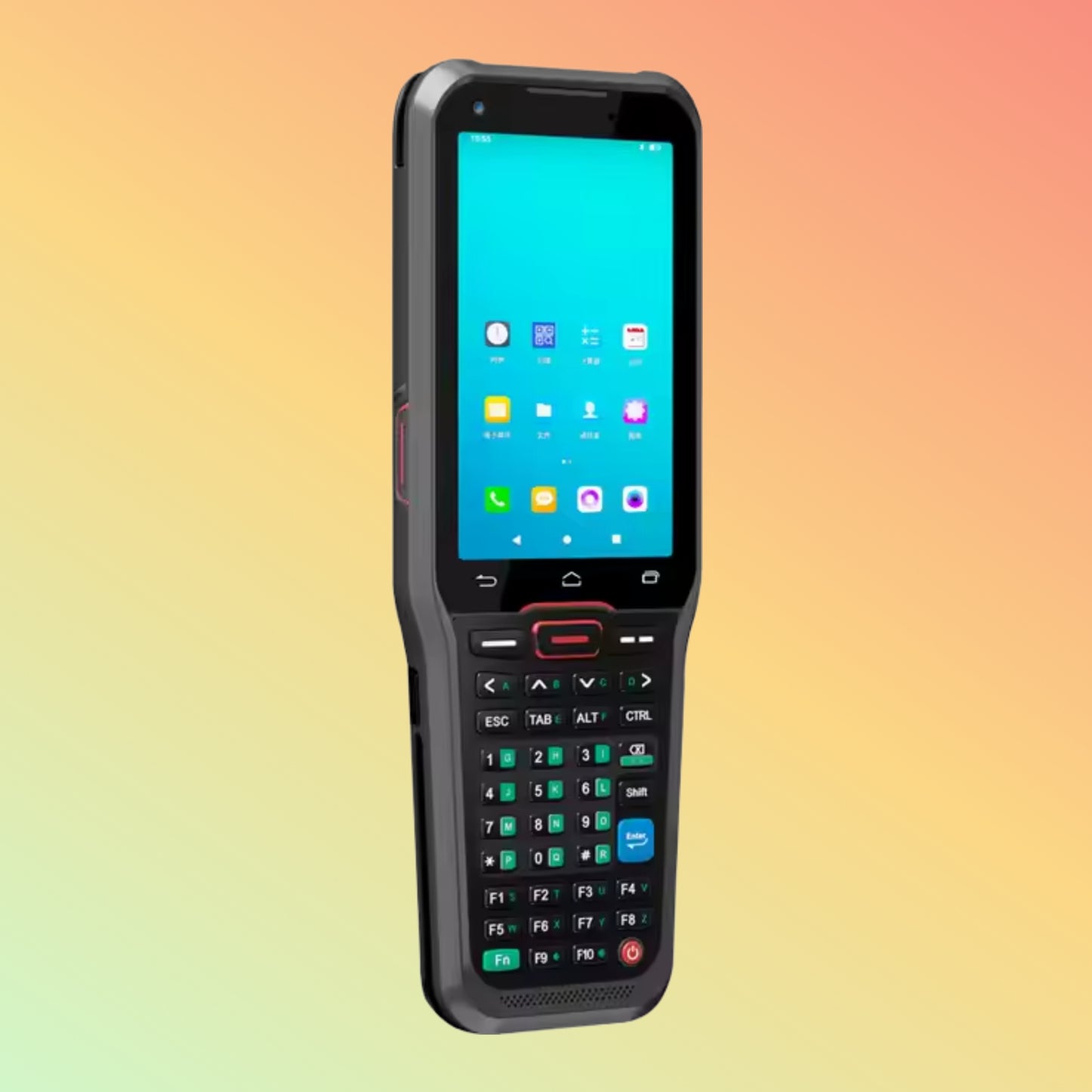4G Rugged Android PDA for Nursing, Full Screen, 2D Scan, In Stock