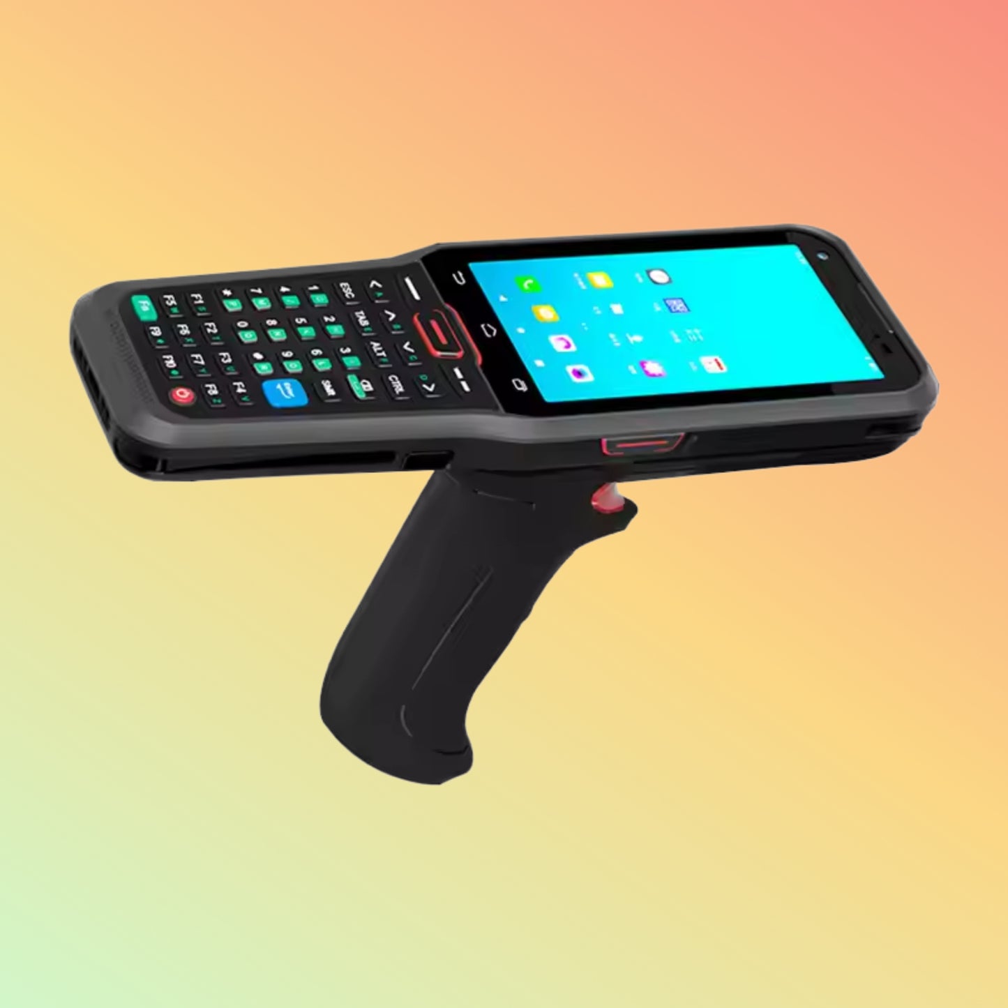 Android 13 Handheld PDA with QR, RFID, NFC, UHF for Inventory