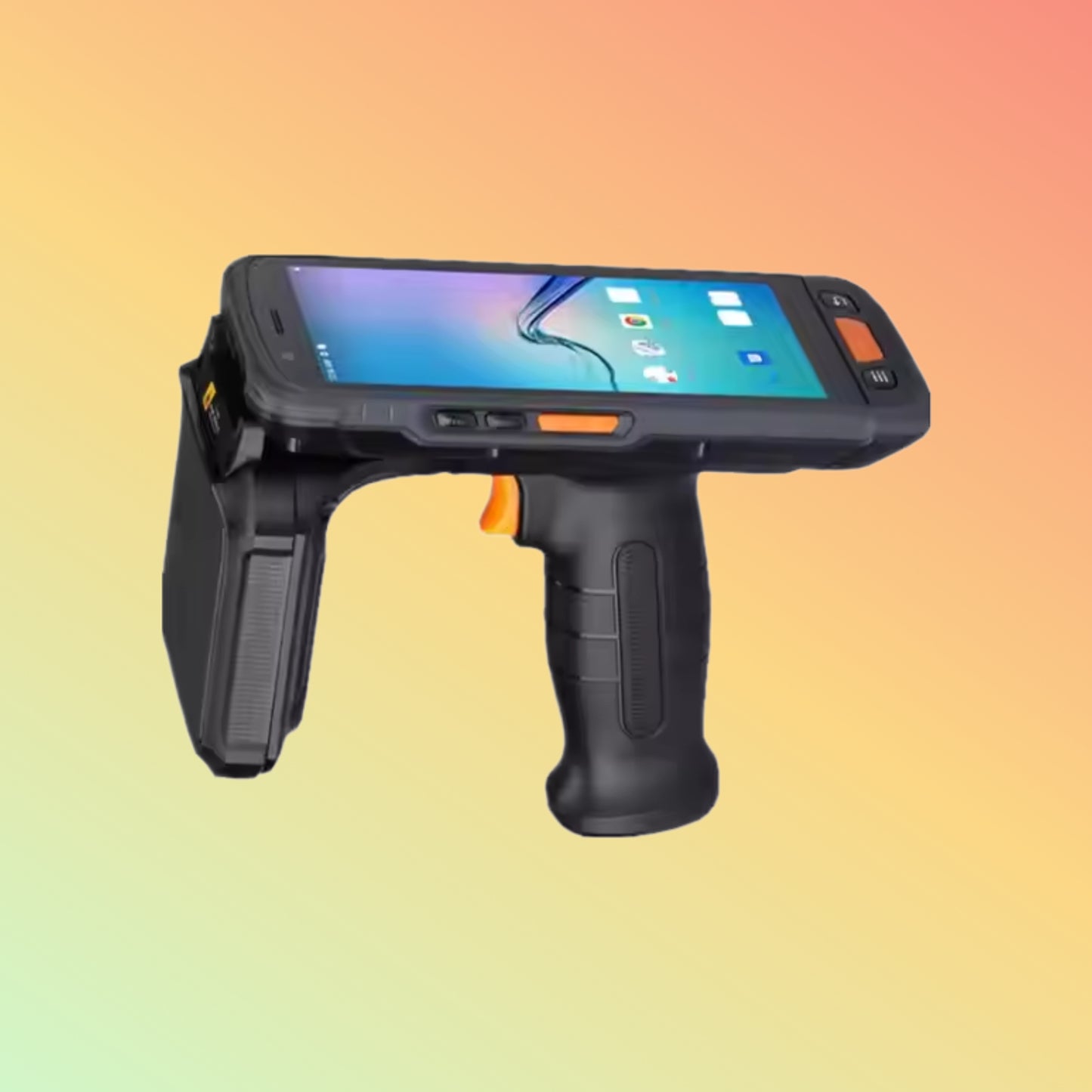 Android 11 Rugged PDA with 2D QR & RFID Scanner for IoT Inventory
