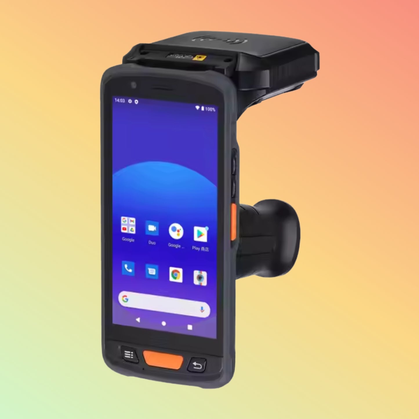Industrial Handheld PDA, Android 11, 4G, RFID for Warehouses