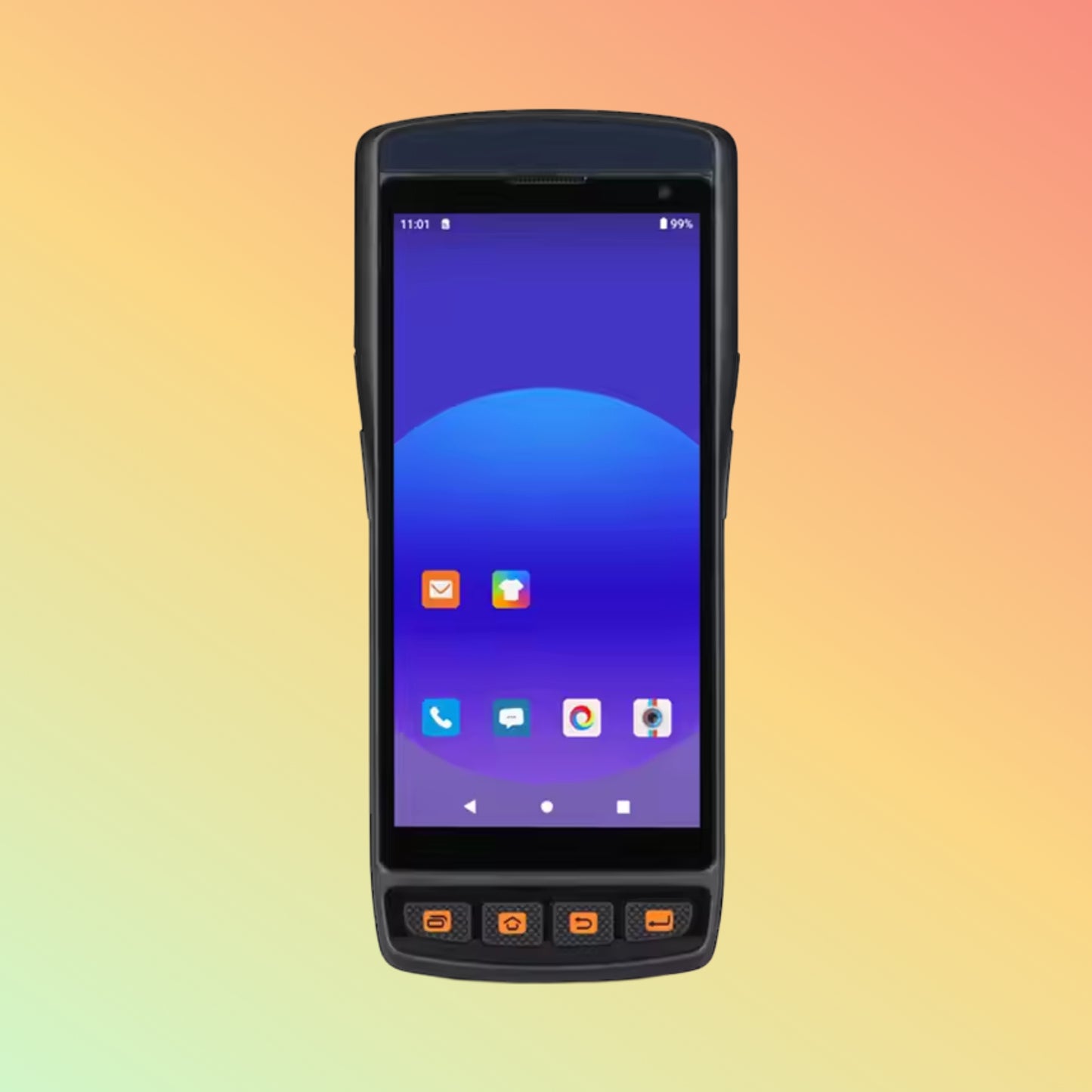 Android 11 5" PDA Terminal with Receipt Printer for Restaurants & Parking