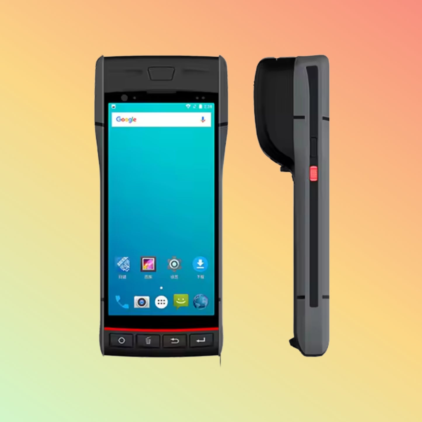 Android Computer Industrial Use Data Collector with Barcode & NFC Scanning Gun in Stock