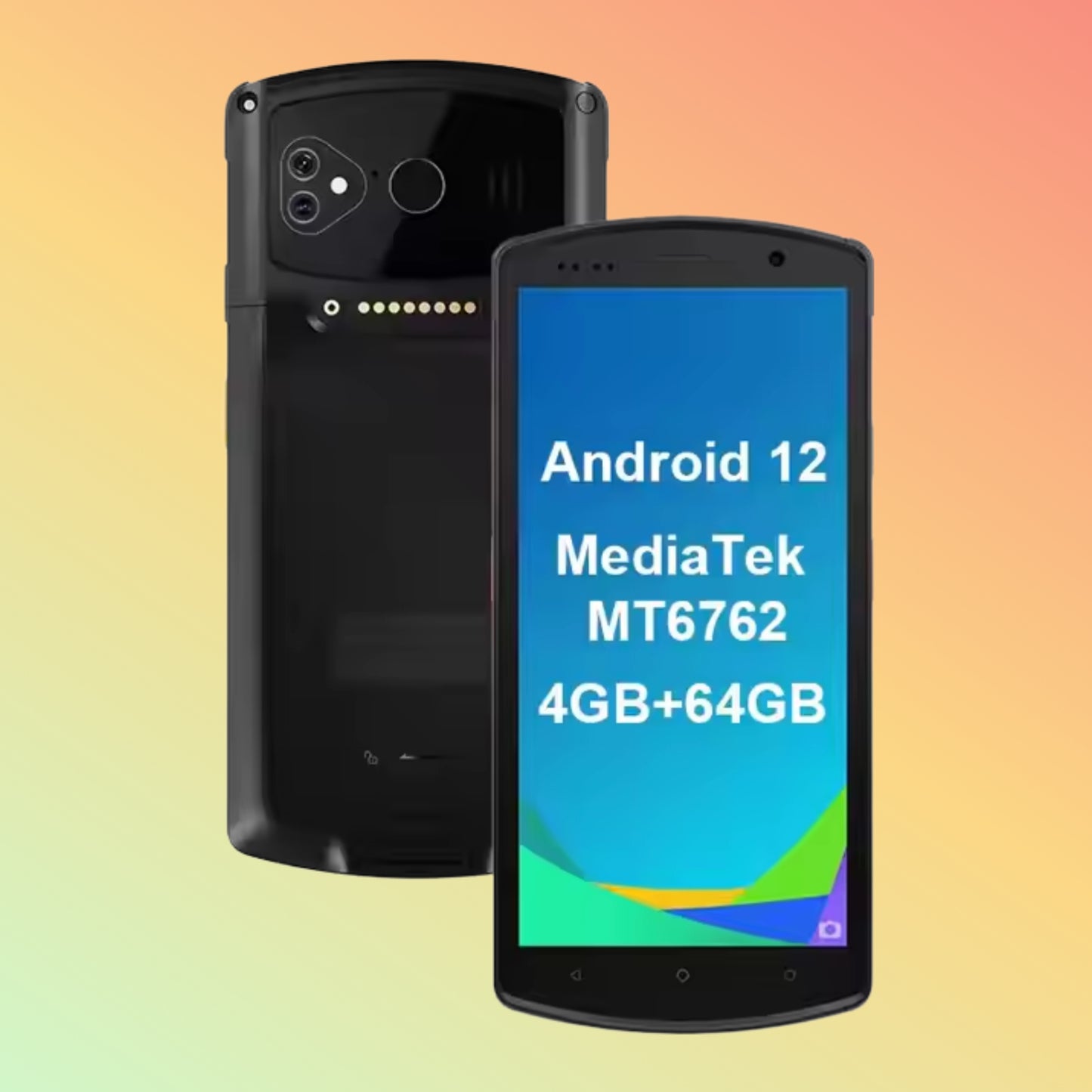 Android 12 PDA with 2D Scanner, RFID, WiFi, Inventory Data Collector