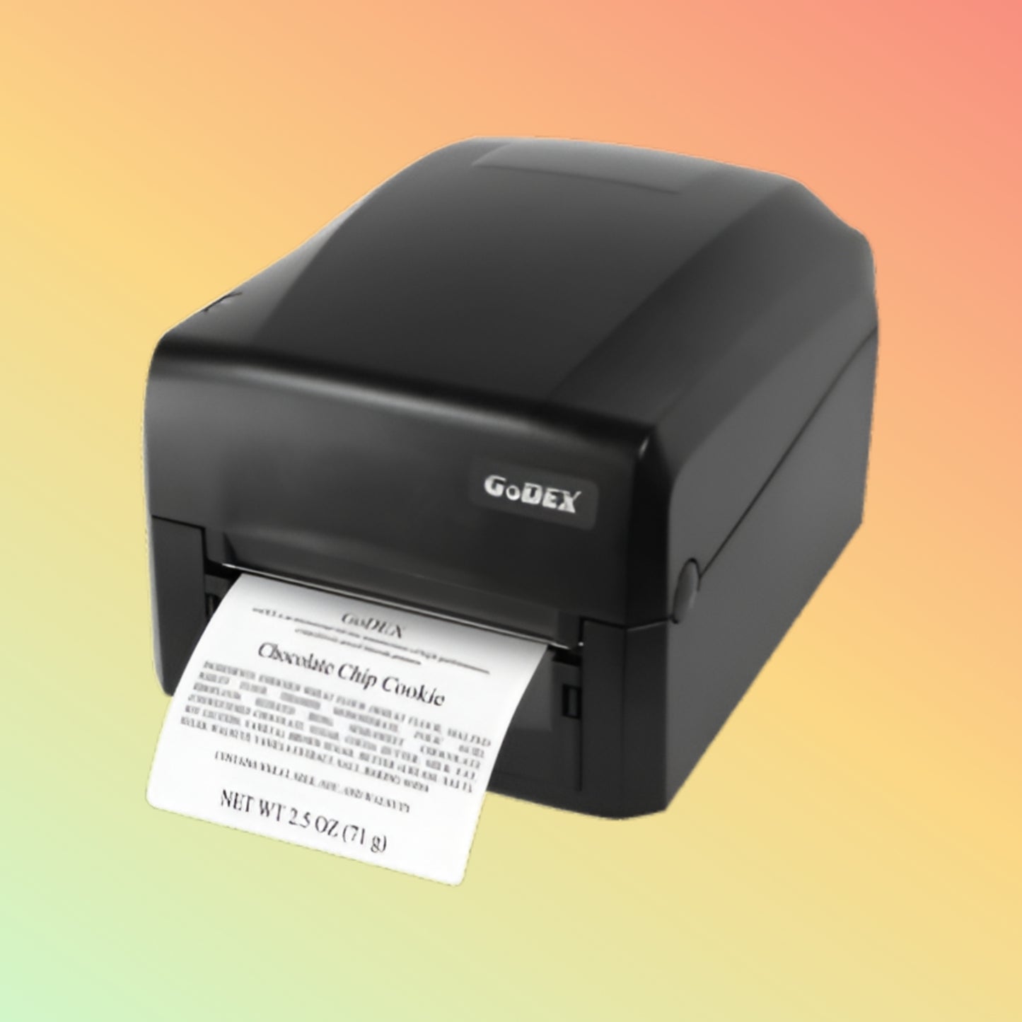 Godex GE300 4" Thermal Transfer Label Printer, 203DPI, USB