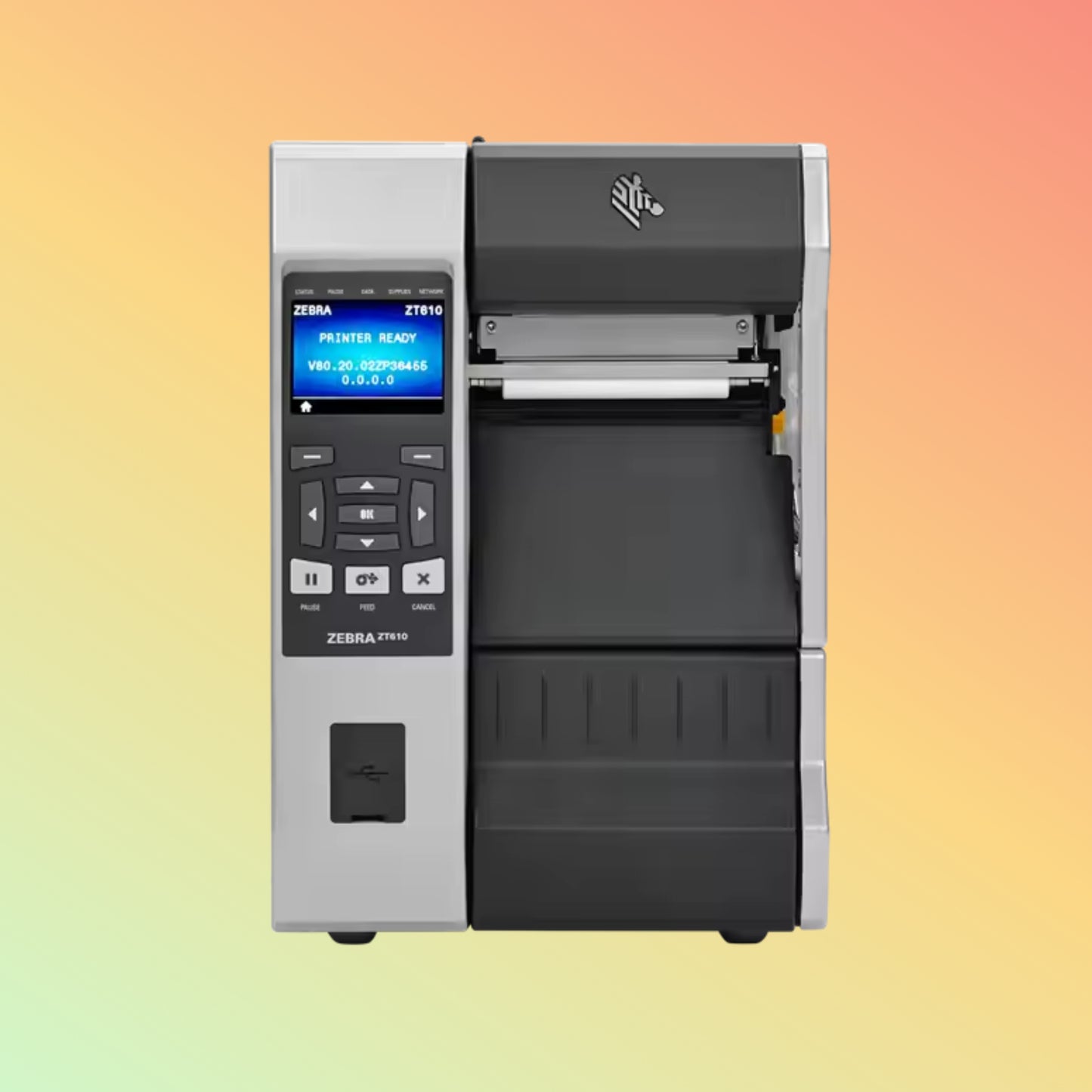 Zebra ZT610 600dpi Industrial Barcode Printer with Color LCD