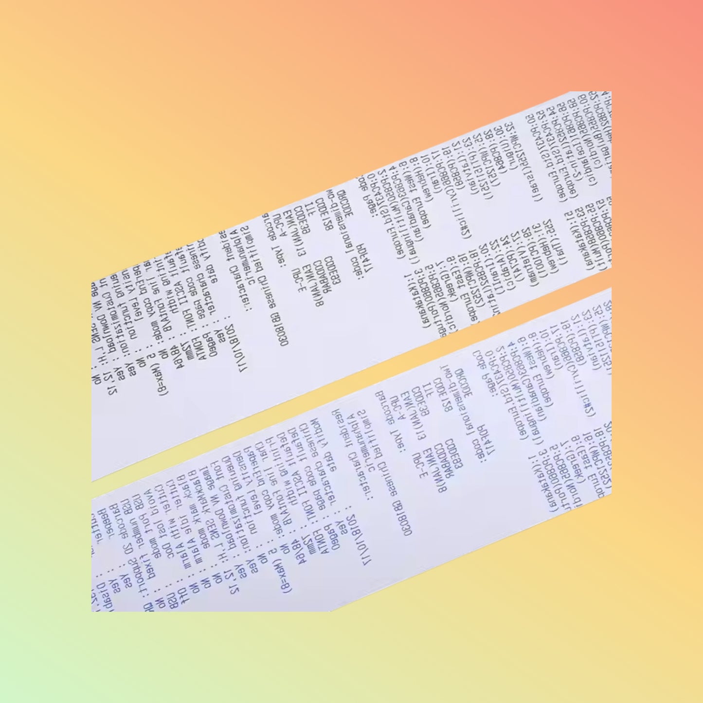 Waterproof & Oil-Proof 80x80mm White Printed Thermal Paper Rolls