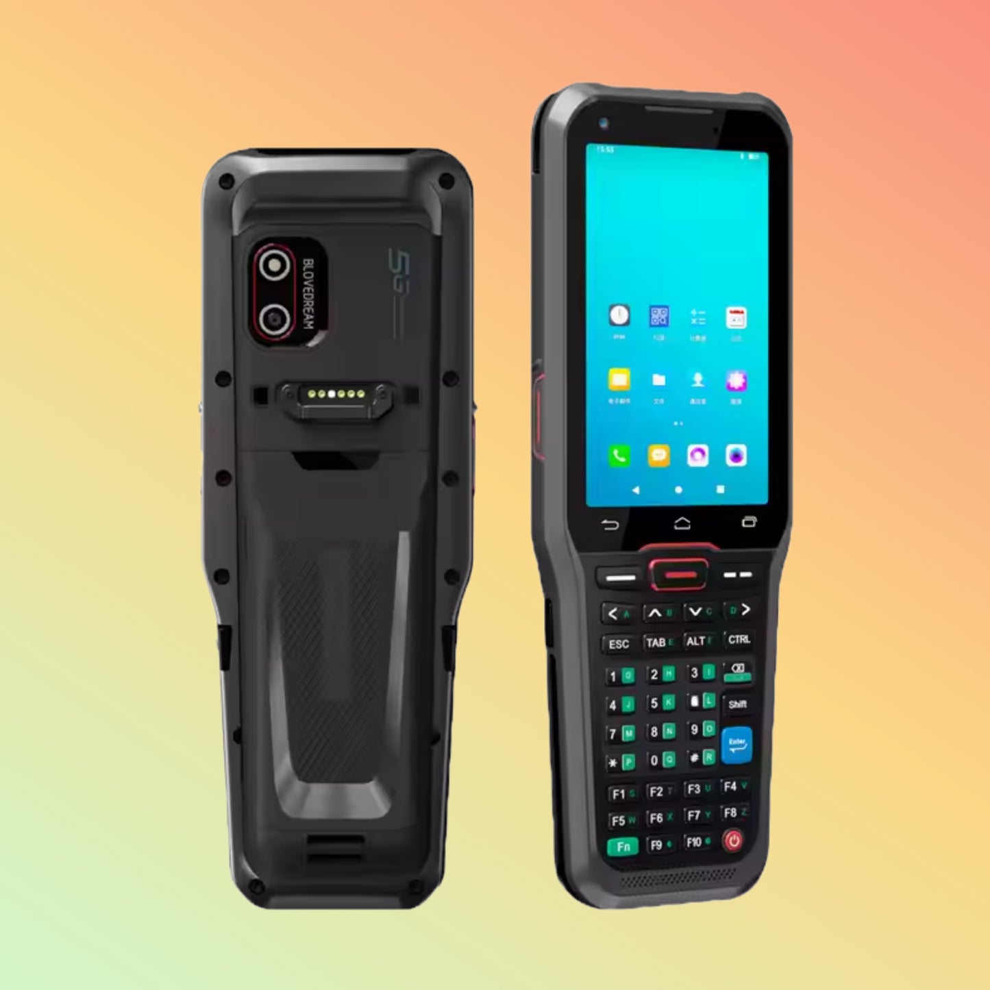 Android Handheld PDA, RFID & 2D Scanner, Rugged for Logistics