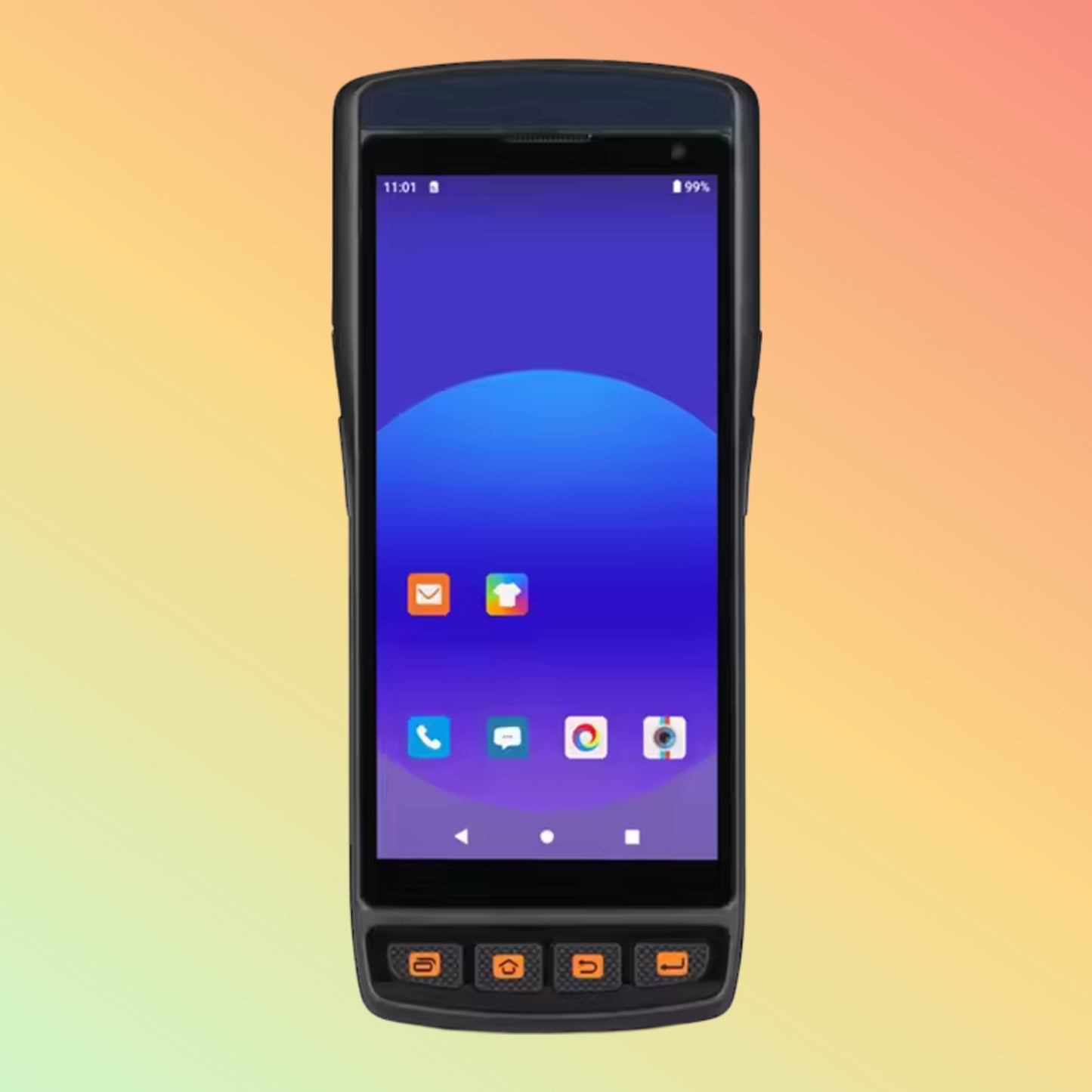 Android 11 Industrial PDA: 2D Barcode, NFC/RFID, Built-in Printer