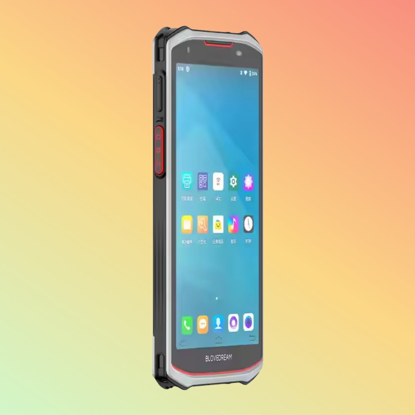 Android IP67 GPRS NFC WiFi QR Barcode Scanner, MDM Included