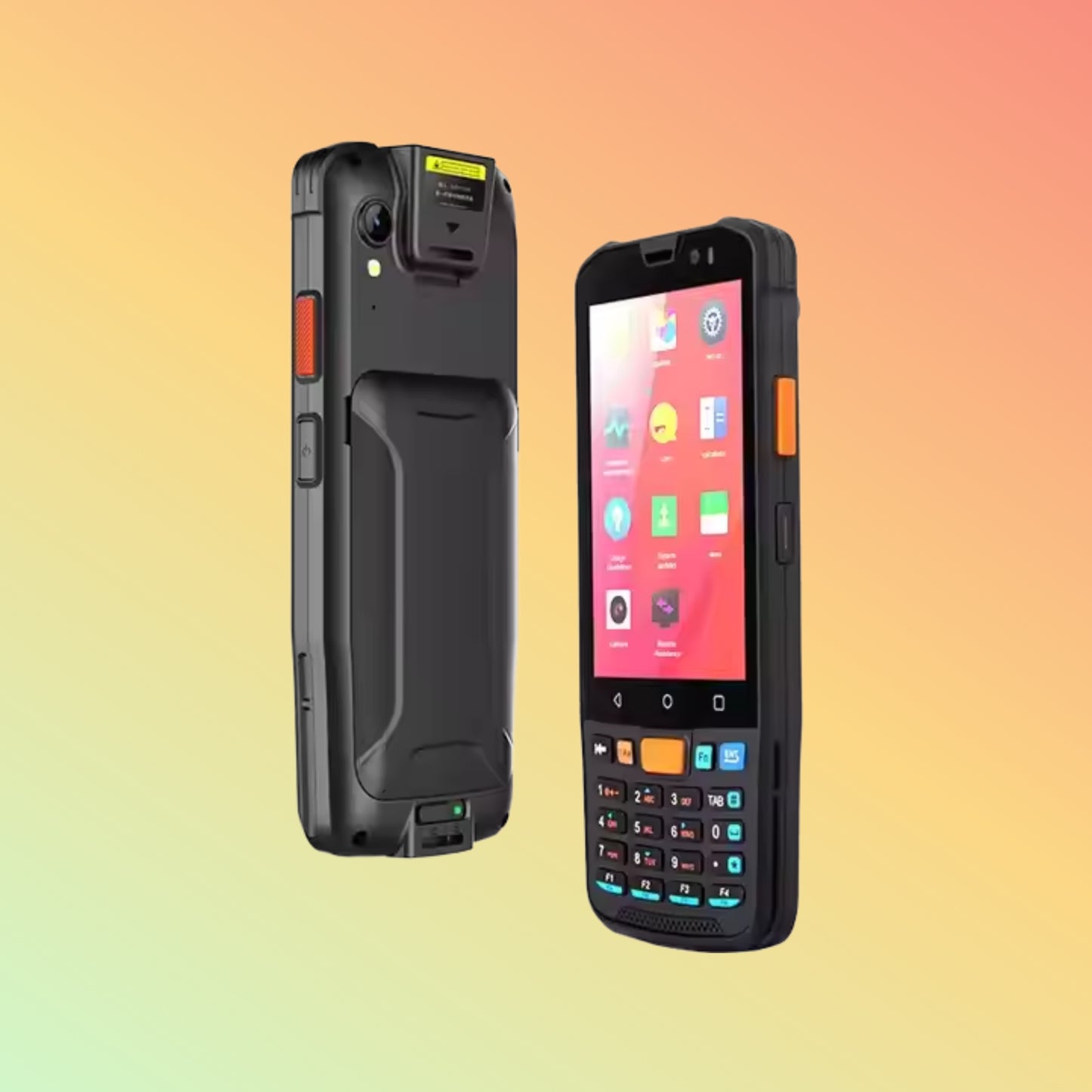 Android 11 Rugged 4" PDA, 4G IP66, 1D/2D Scanner, Inventory System