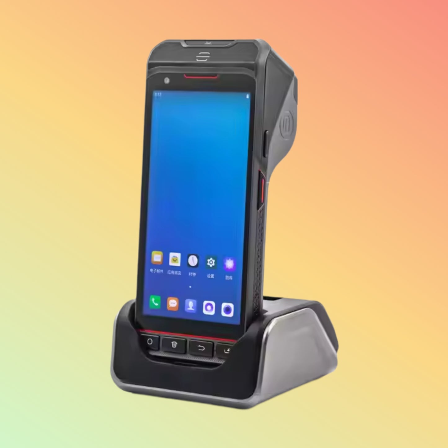 Android 13 Handheld POS: 5" Screen, 2D Scanner, NFC, 16GB, Printer