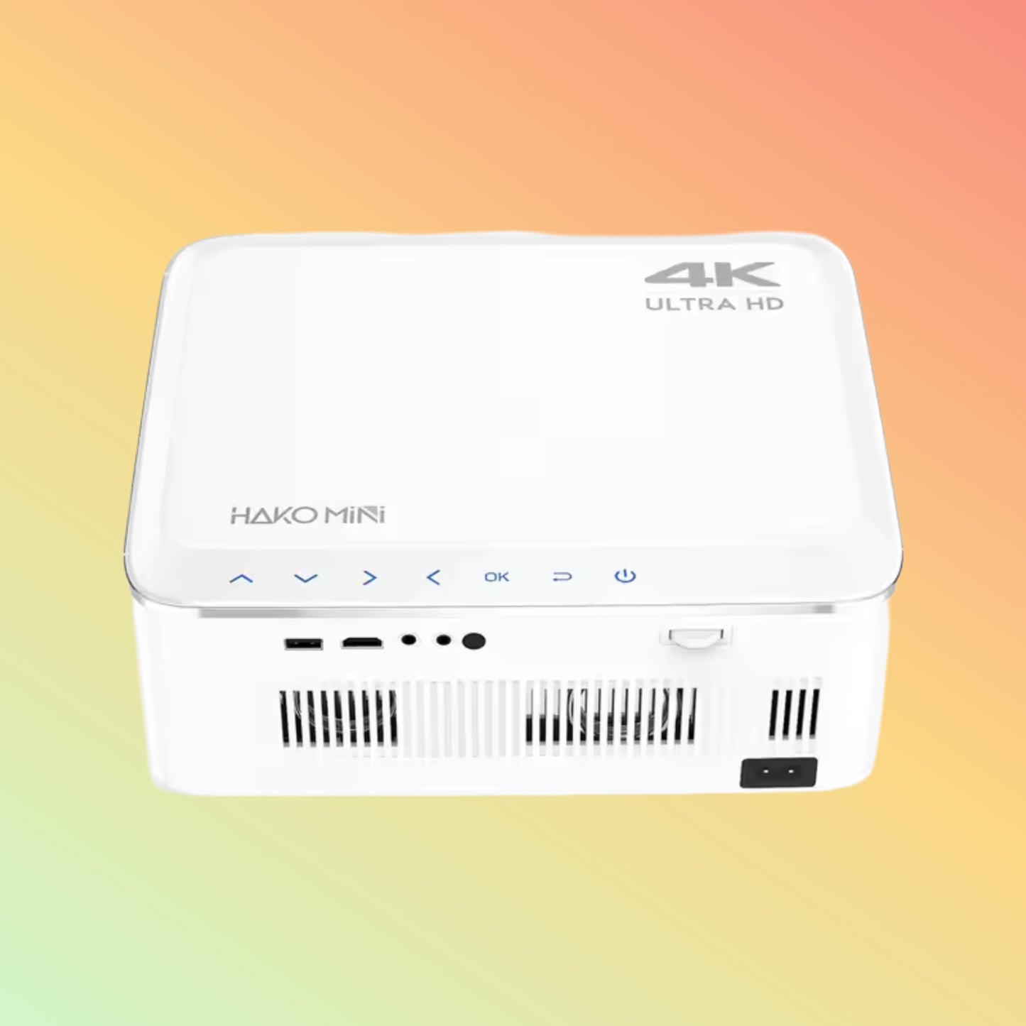 Hako Mini PL5 4K Smart Projector Google Certified Android 10 WIFI HD 1080P