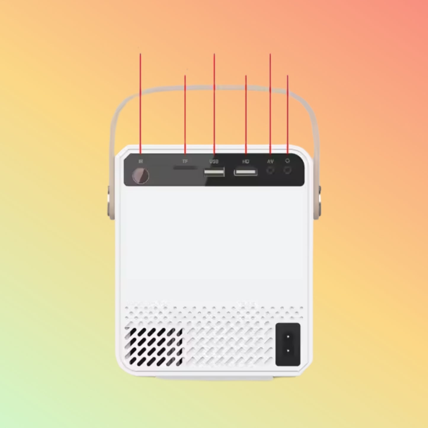 CY303 4K 3D Android Smart WIFI Mini Pocket Portable LED DLP Projector