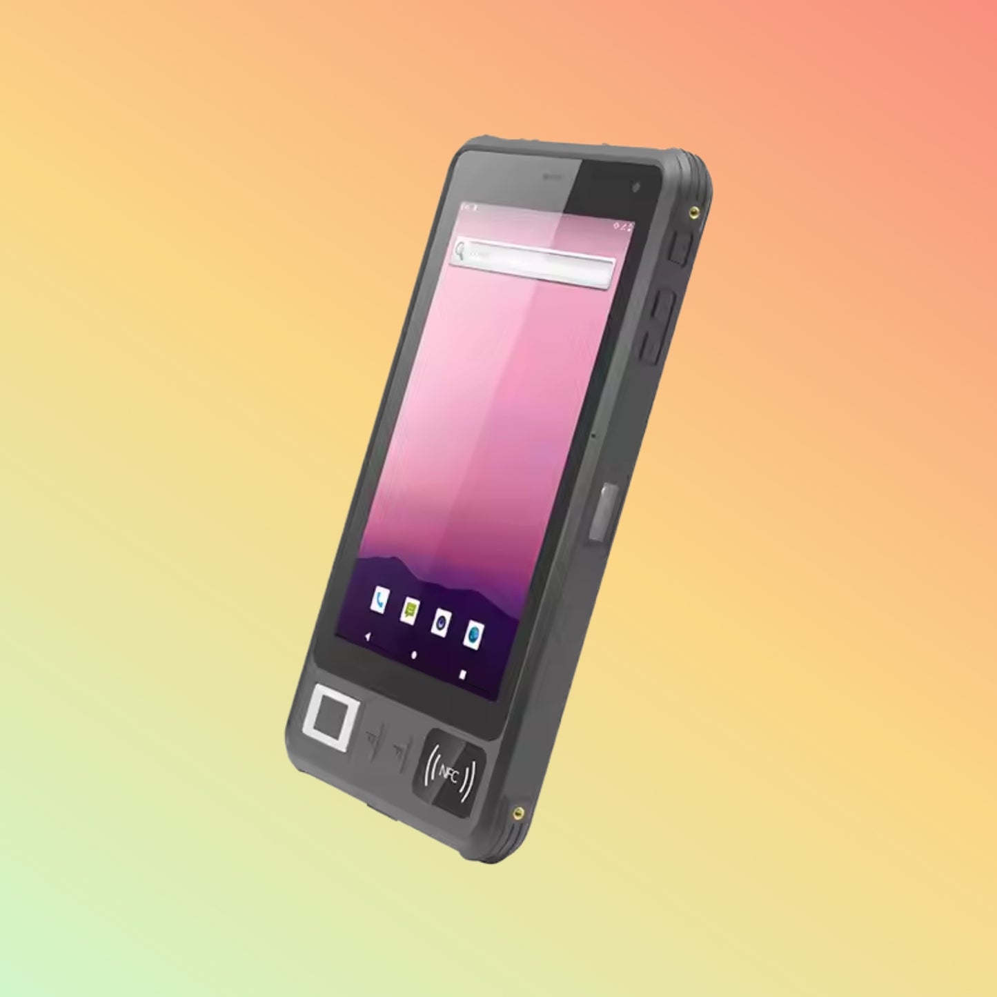 Geshem 8" Rugged Android Tablet with NFC & 4G LTE – Industrial Use
