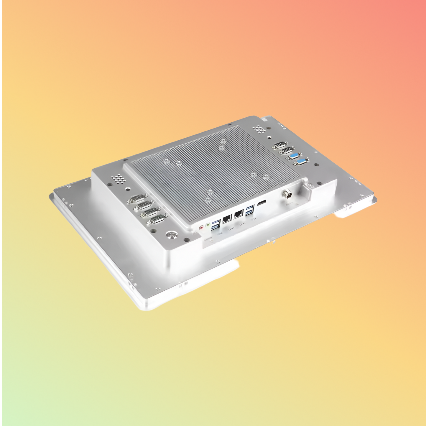 Geshem 12–21.5" Fanless Panel PC – i3/i5/i7, Win7/10/Linux, Silver