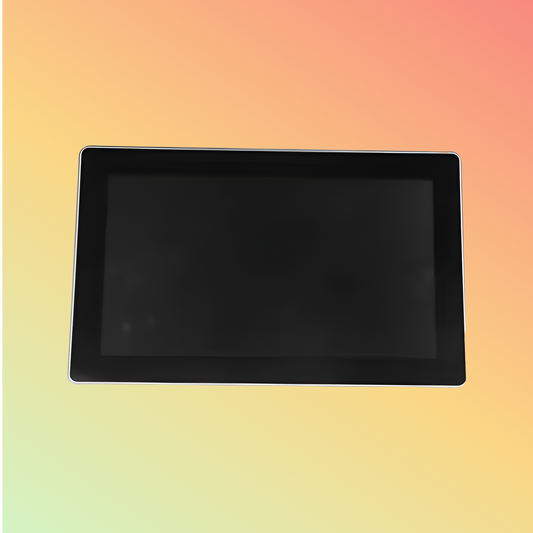 Geshem 12–21.5" Fanless Panel PC – i3/i5/i7, Win7/10/Linux, Silver