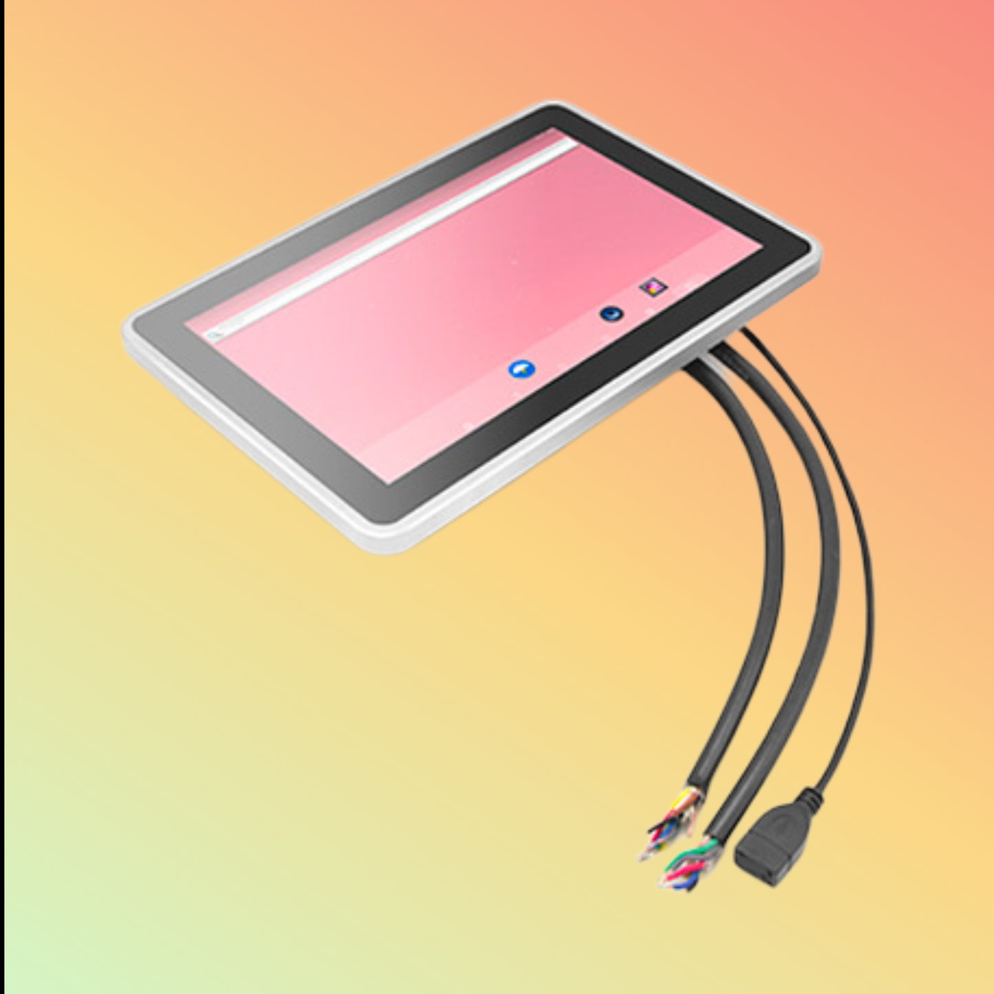 Geshem 10 Inch RK3399 Anti-Explosive Capacitive Panel PC