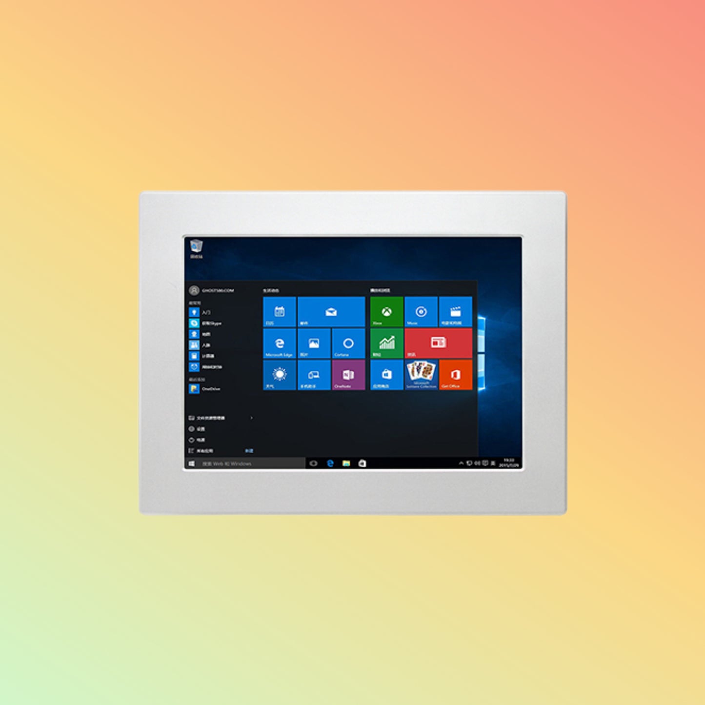 Geshem 15 Inch J1900 Core I3/I5/I7 Resistive Panel PC