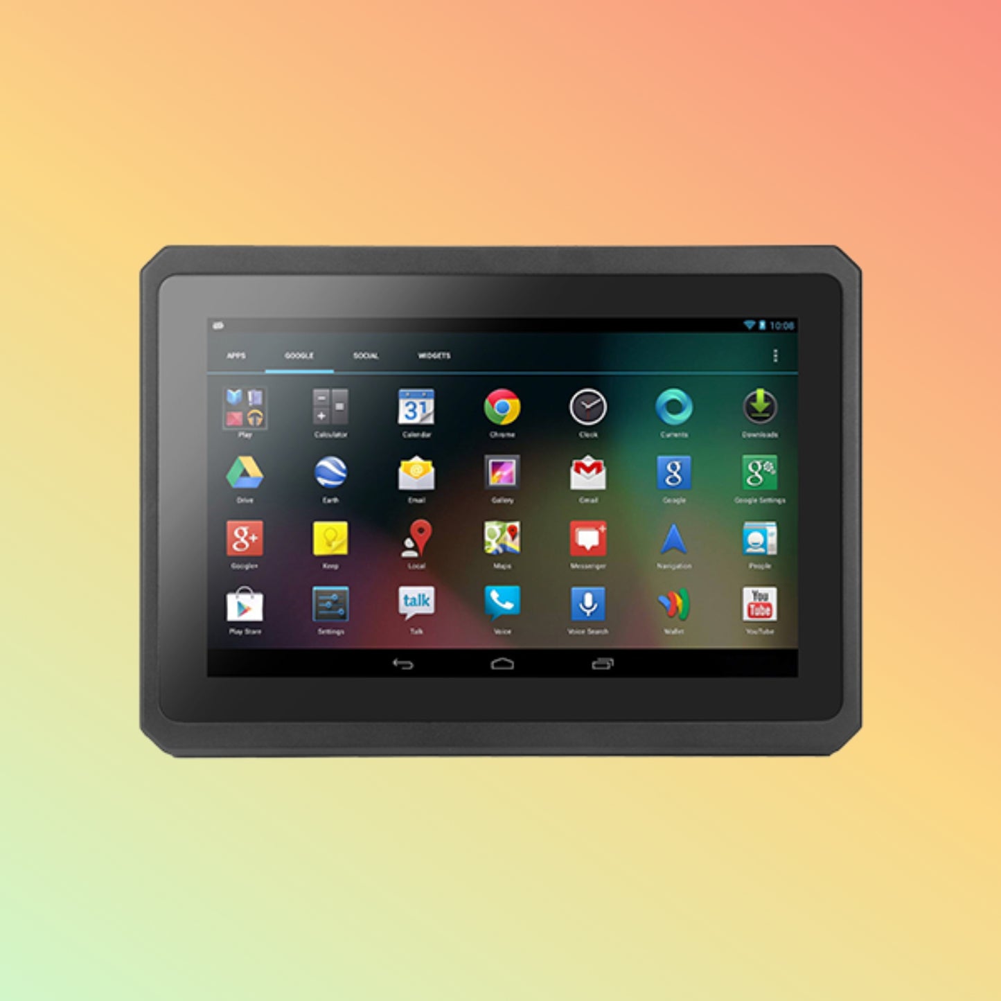 Geshem 10 Inch RK3288/RK3399 Android Vehicle Mount Computer