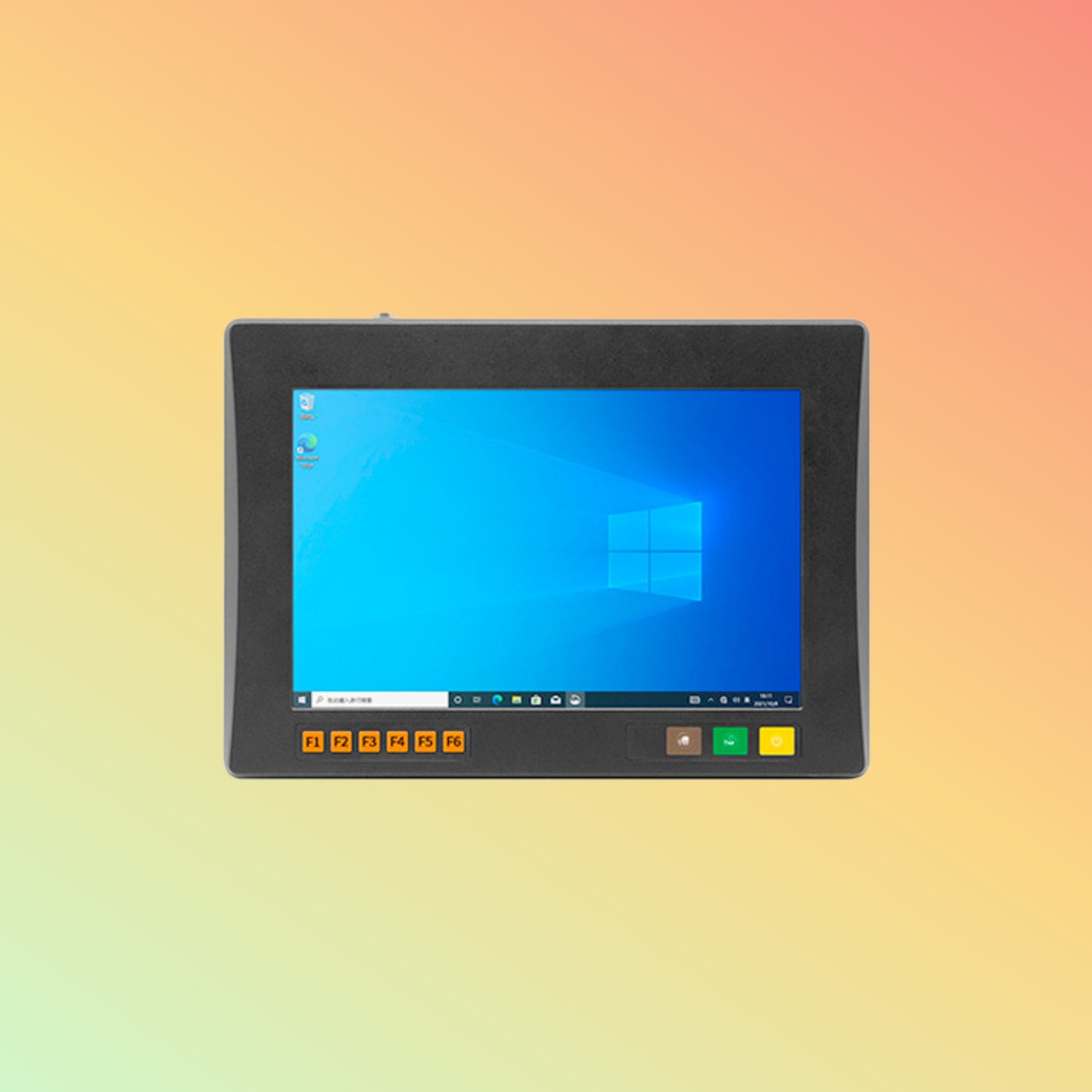 Geshem 10 Inch Celeron J1900 Windows Vehicle Mount Computer