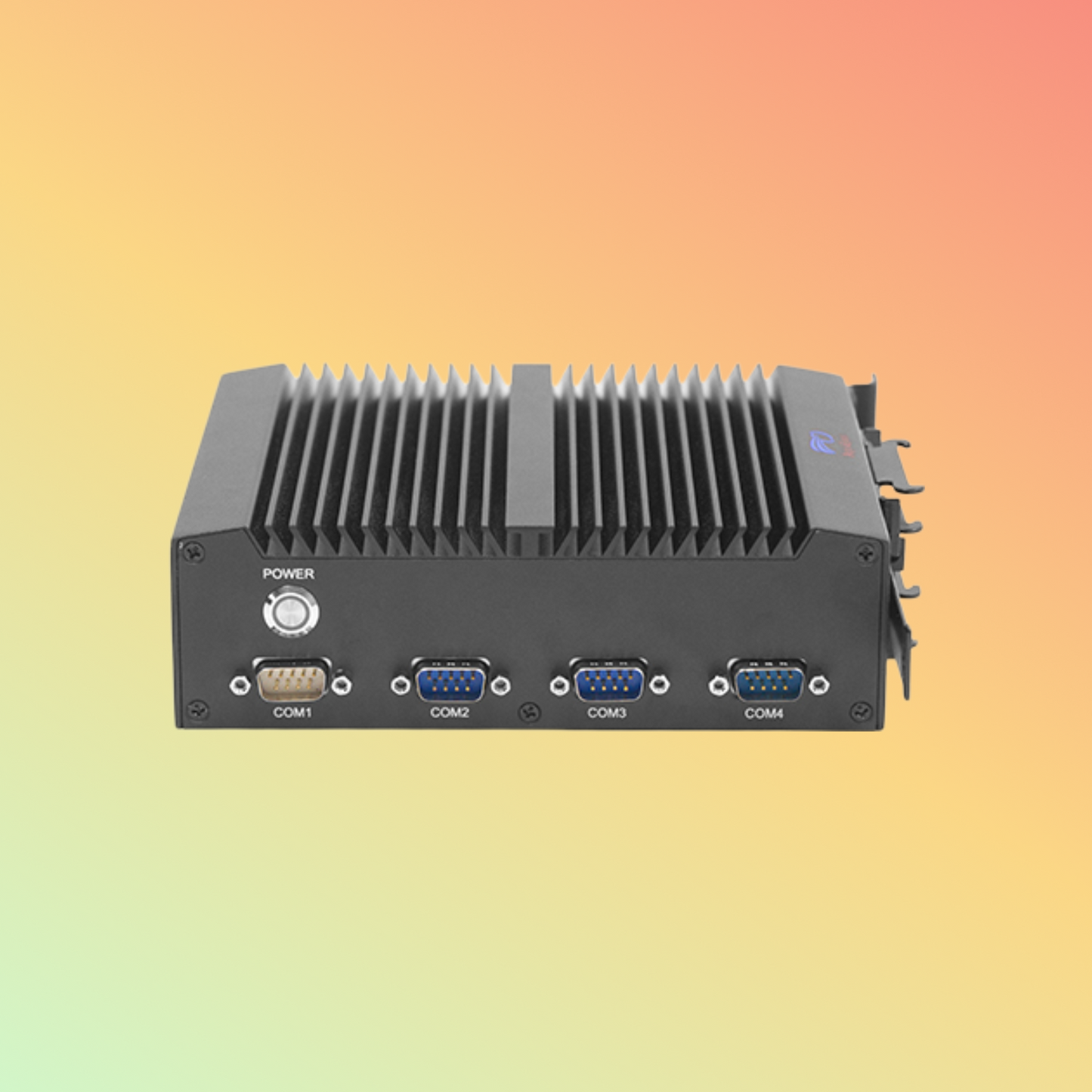 Geshem Intel J1900 Fanless Box PC Support DIN Rail Mount