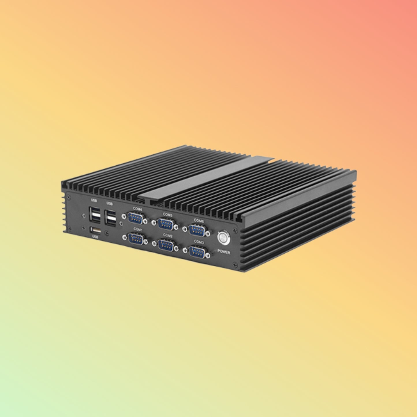 Geshem Intel Cereron J4125 Fanless Box PC