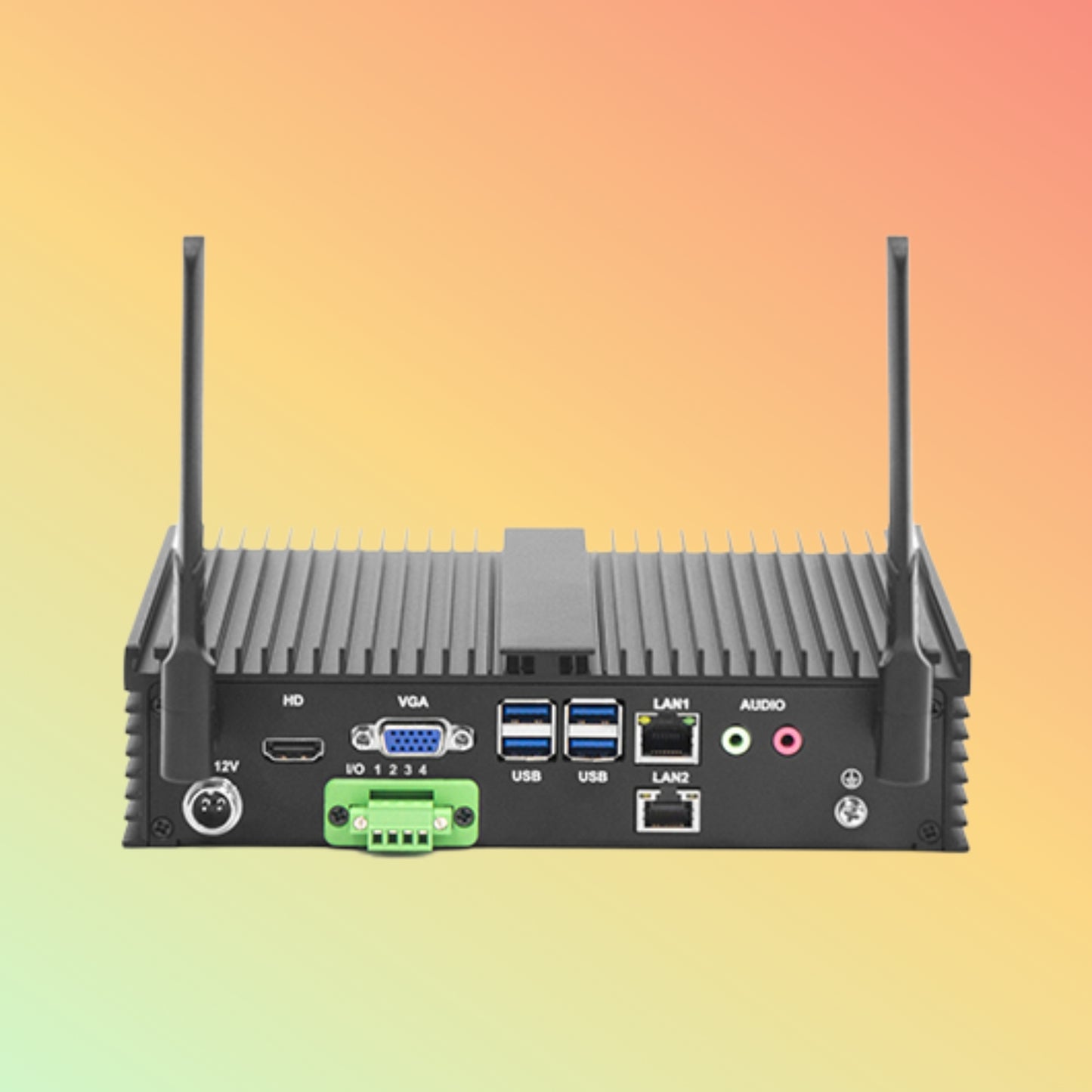 Geshem Intel 8th Gen. i3/i5/i7 Fanless Box PC