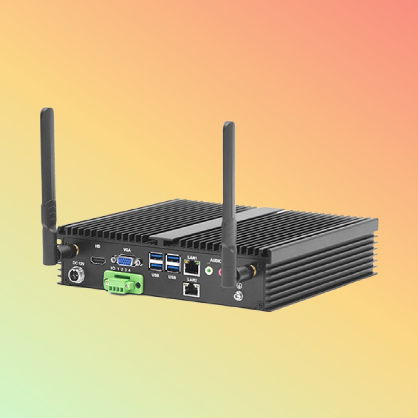 Geshem Intel 8th Gen. i3/i5/i7 Fanless Box PC