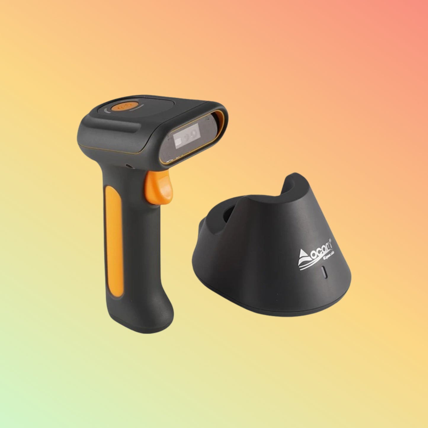 Ocom (OCBS-W238) Wireless 1D 2D Barcode Scanner