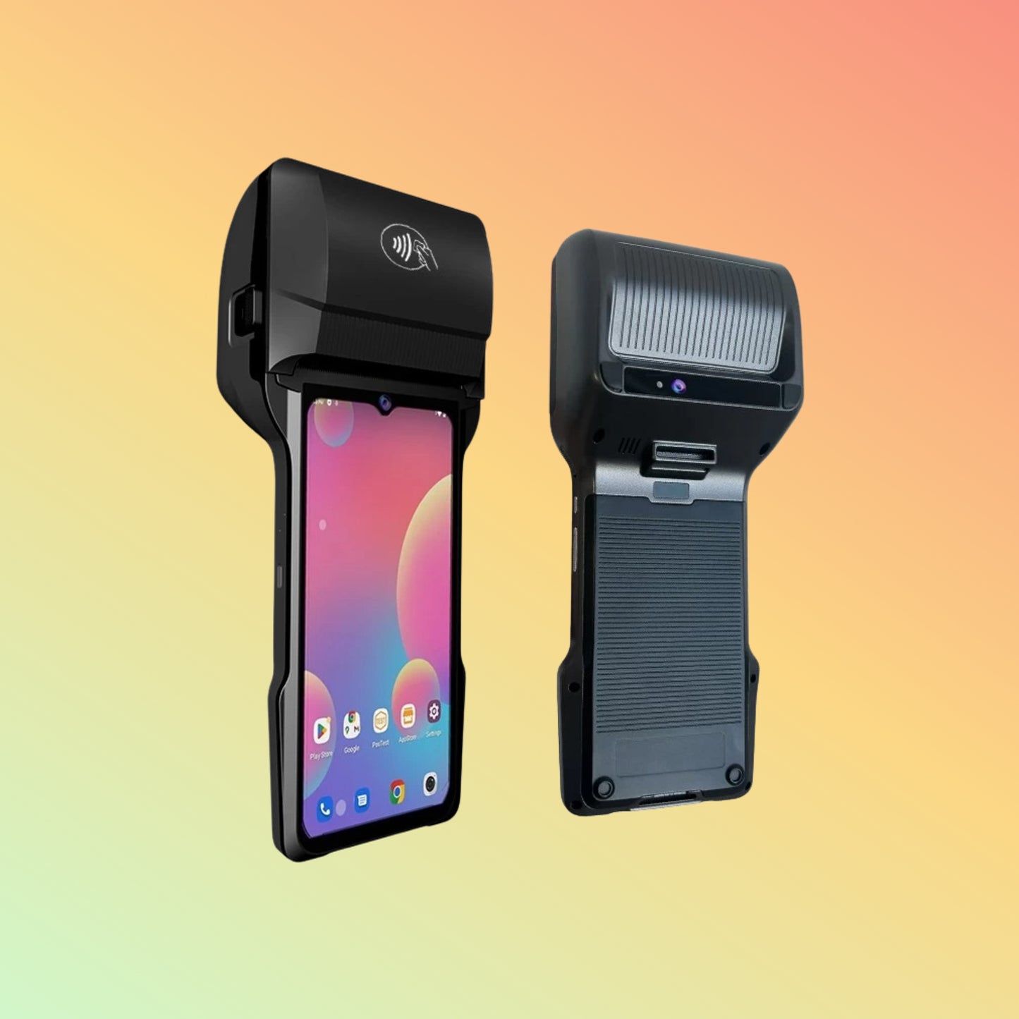 Ocom (POS-T6) 6.5" Handheld Android POS Terminal with Thermal Label and Receipt Printer