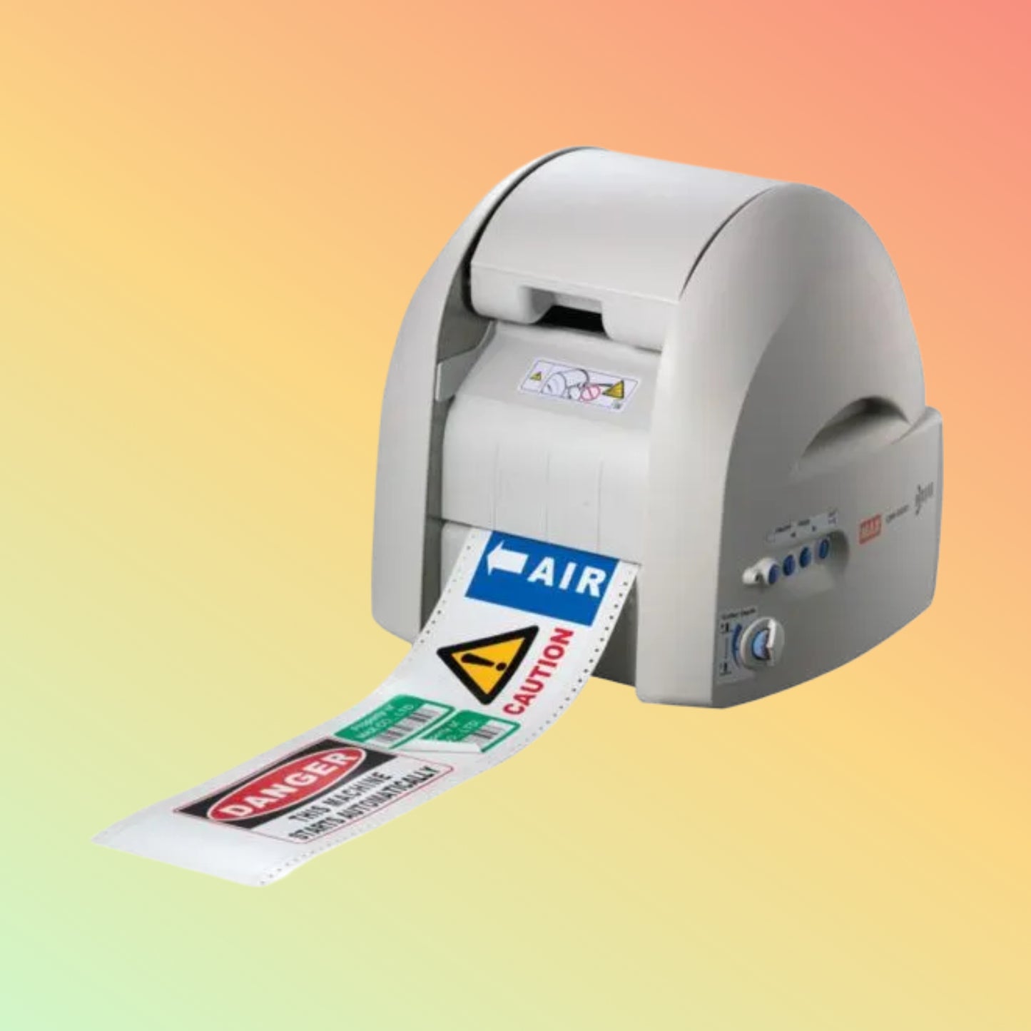 MAX CPM-100SHG5 – All-in-One Color Label Printer, Laminator & Cutter