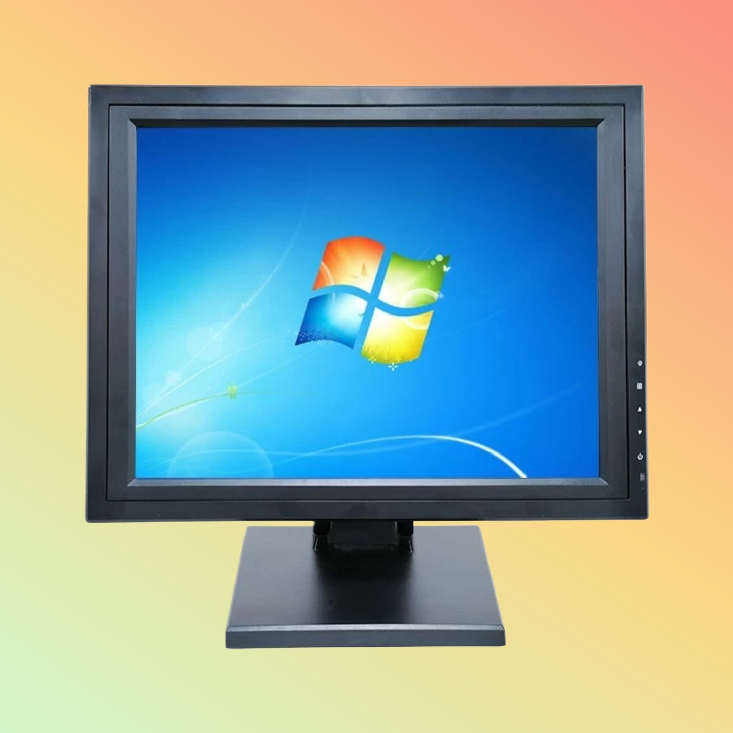 Ocom (TM-1502) 15.1" Touch Screen POS Monitor with Folding Base