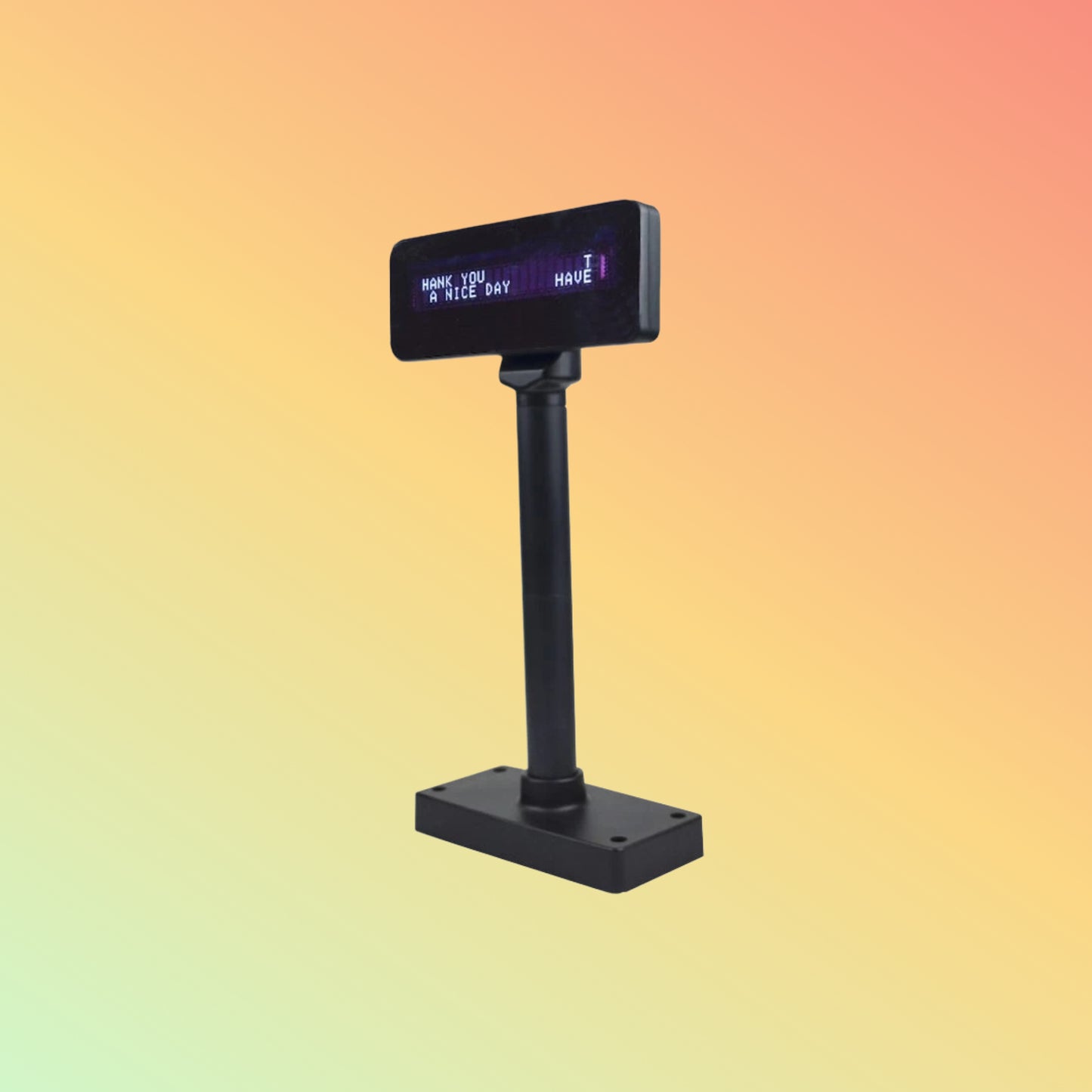 Ocom (VFD220A) 20X2 Characters Double Line VFD Customer Display with 11mm height characters