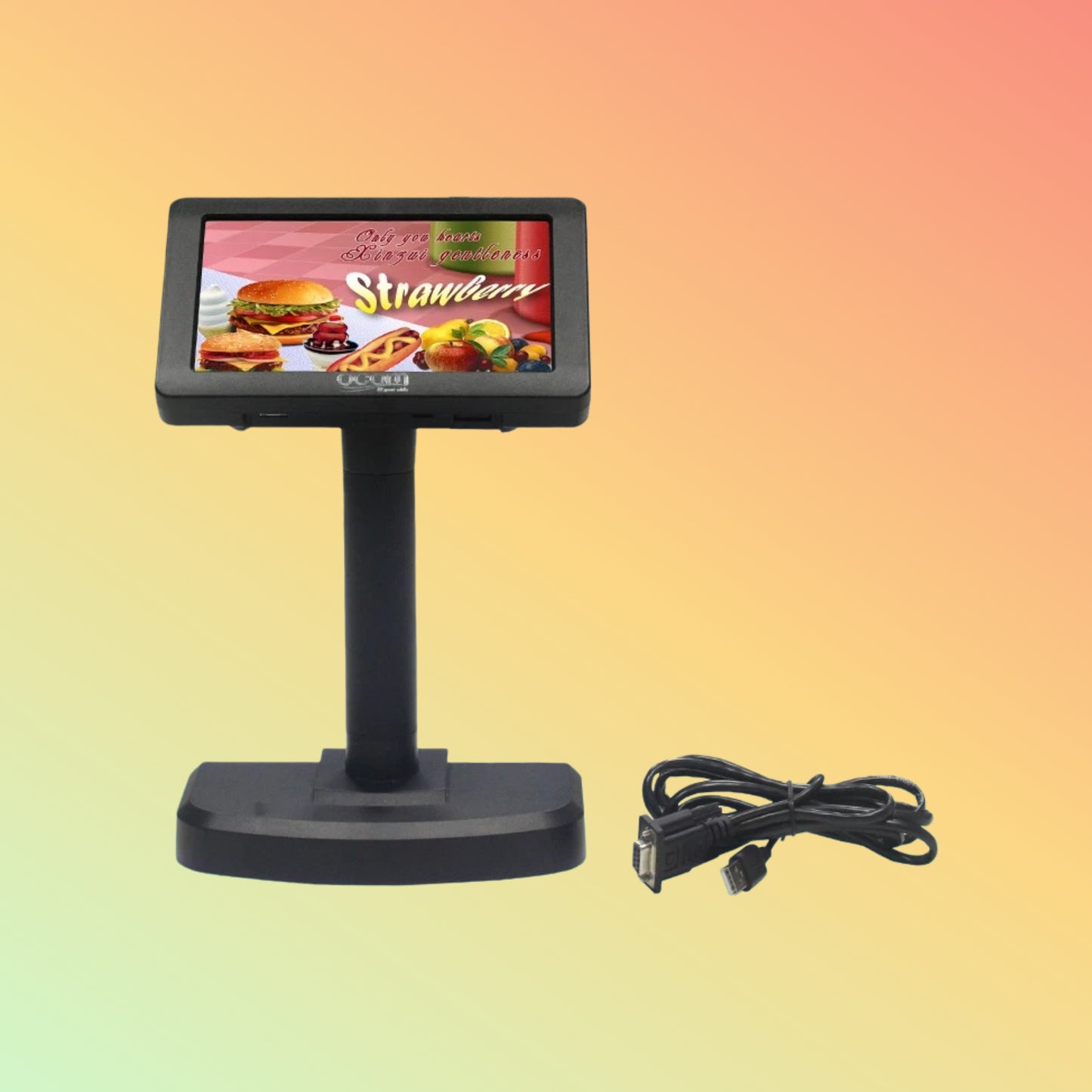 Ocom (LED702) 7" LED Customer Display with VGA port