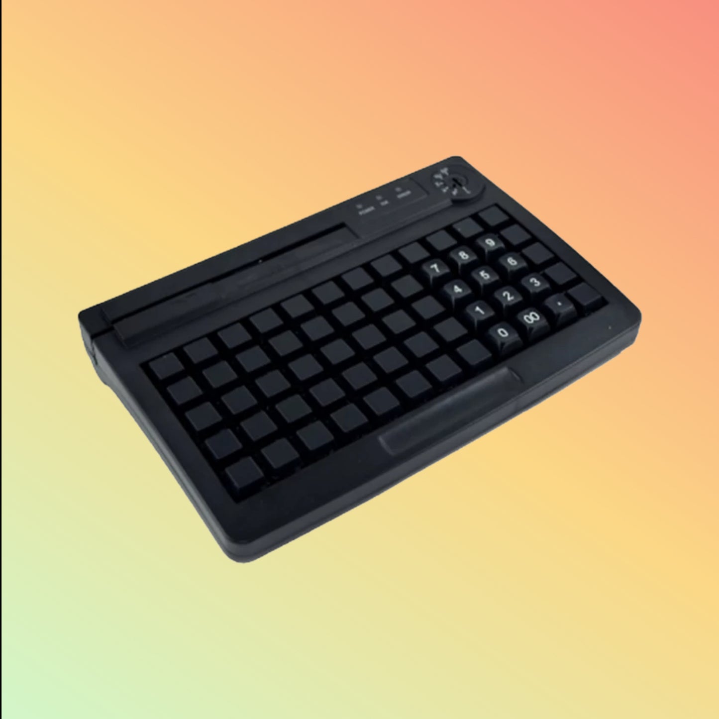 Ocom (KB60) 60 Keys Programmable Keyboard with Optional Card Reader