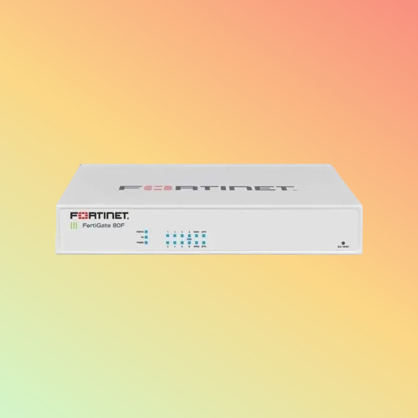 Fortinet FG-80F NGFW – 10Gbps, TLS 1.3, AES-256, 200 VPN, 10 Ports