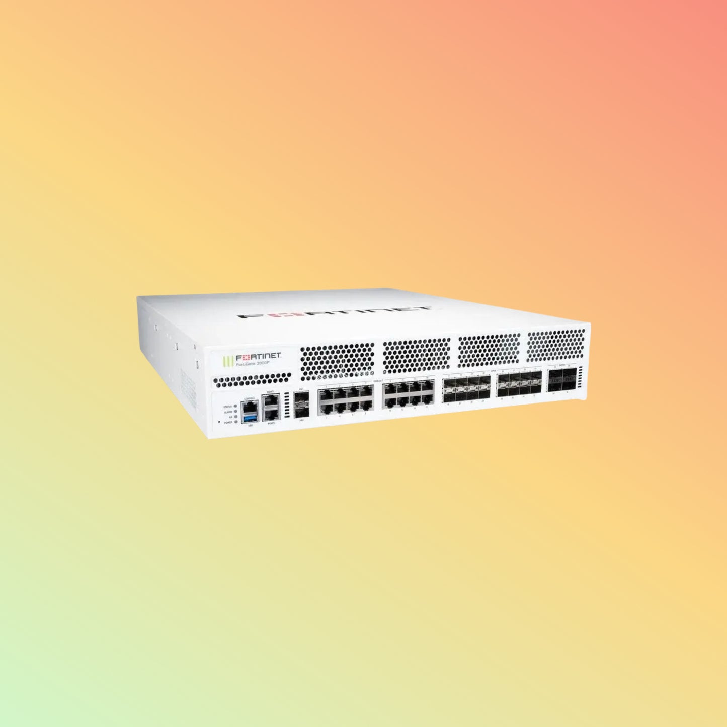 Fortinet FG-2600F NGFW – 198Gbps, AES-256, TLS 1.3, 30K VPN