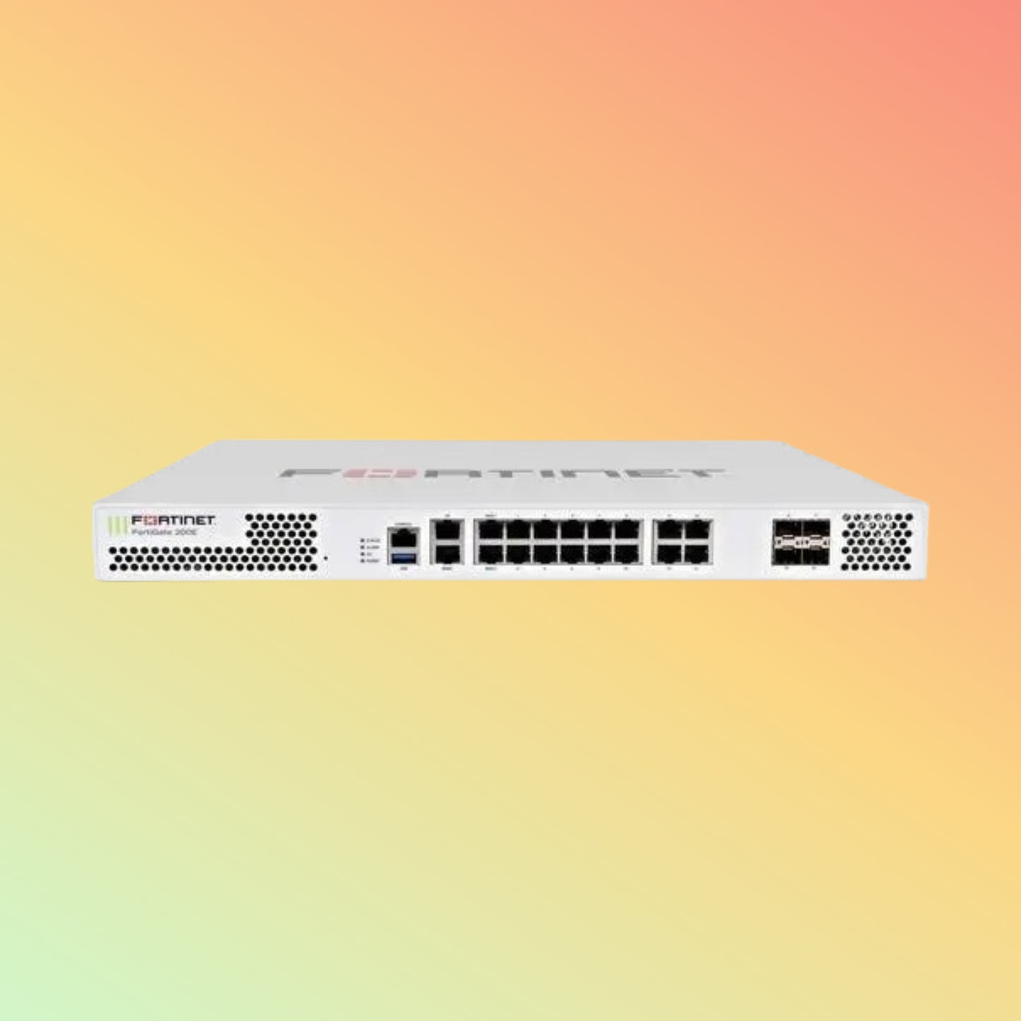 Fortinet FG-200E Firewall – 20Gbps, 500 VPN, 17 Ports
