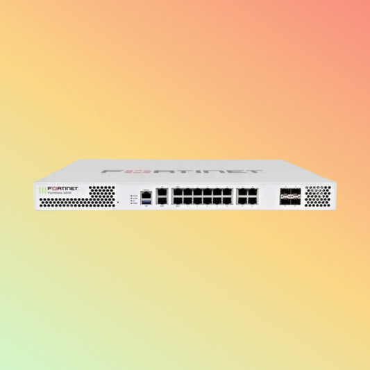 FortiGate FG-200E – 20Gbps Firewall, AES, VPN, 16 RJ45 Ports