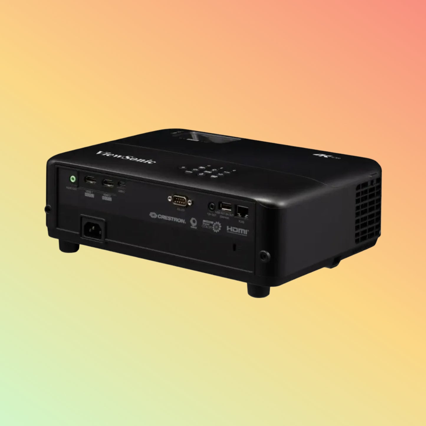 Viewsonic X1000-4K+Projector - 16:10 Aspect Ratio, (‎3840 x 2160) Native Resolution, 2400 (LED Lumens)