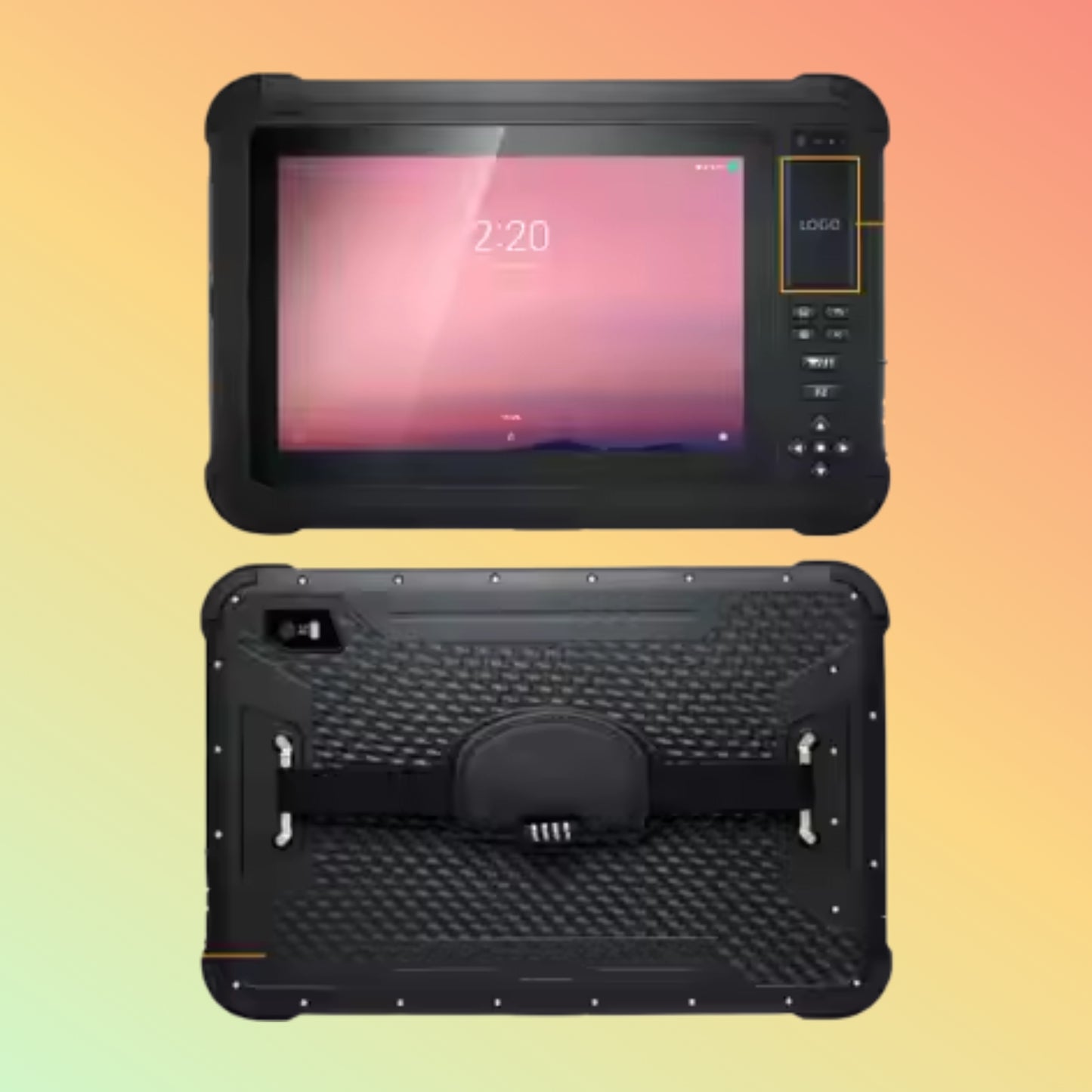 OEM Rugged Tablet – 1000nit, 18900mAh, RFID, Barcode, Fingerprint, Octa Core