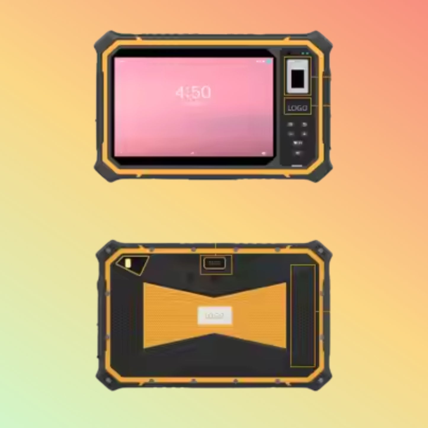 OEM T80 Rugged Tablet – Android 11, 18900mAh, Octa Core, 1000nit, Touchscreen