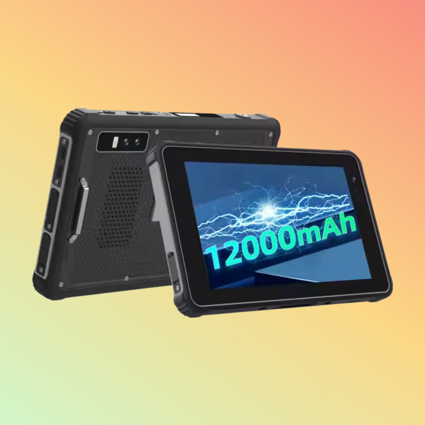OEM H8 Rugged 8" Android Tablet – IP68, 5G, Octa Core, Barcode Scanner