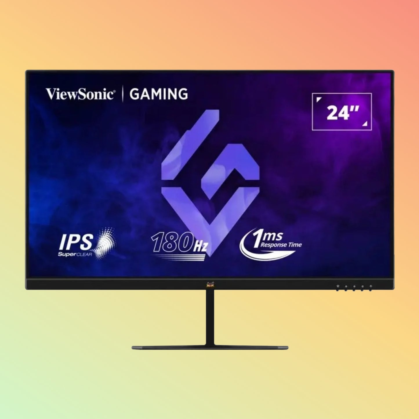 VIEWSONIC VX2479-HD-PRO Gaming Monitor - 24" FHD (1920 x 1080), IPS, Tilt, HDMI, DP, 250nits, 180Hz