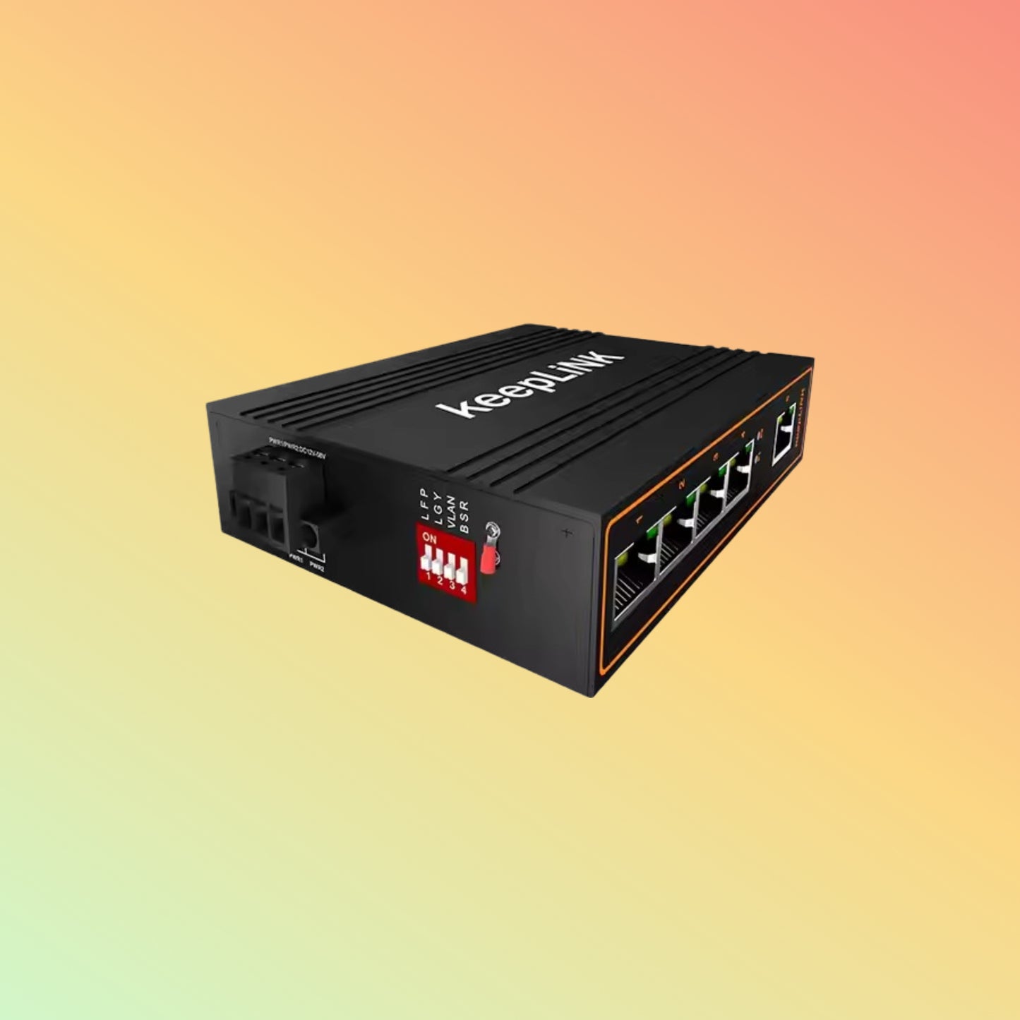 Hot selling switch 5-port fast ethernet PoE network switch outdoor using