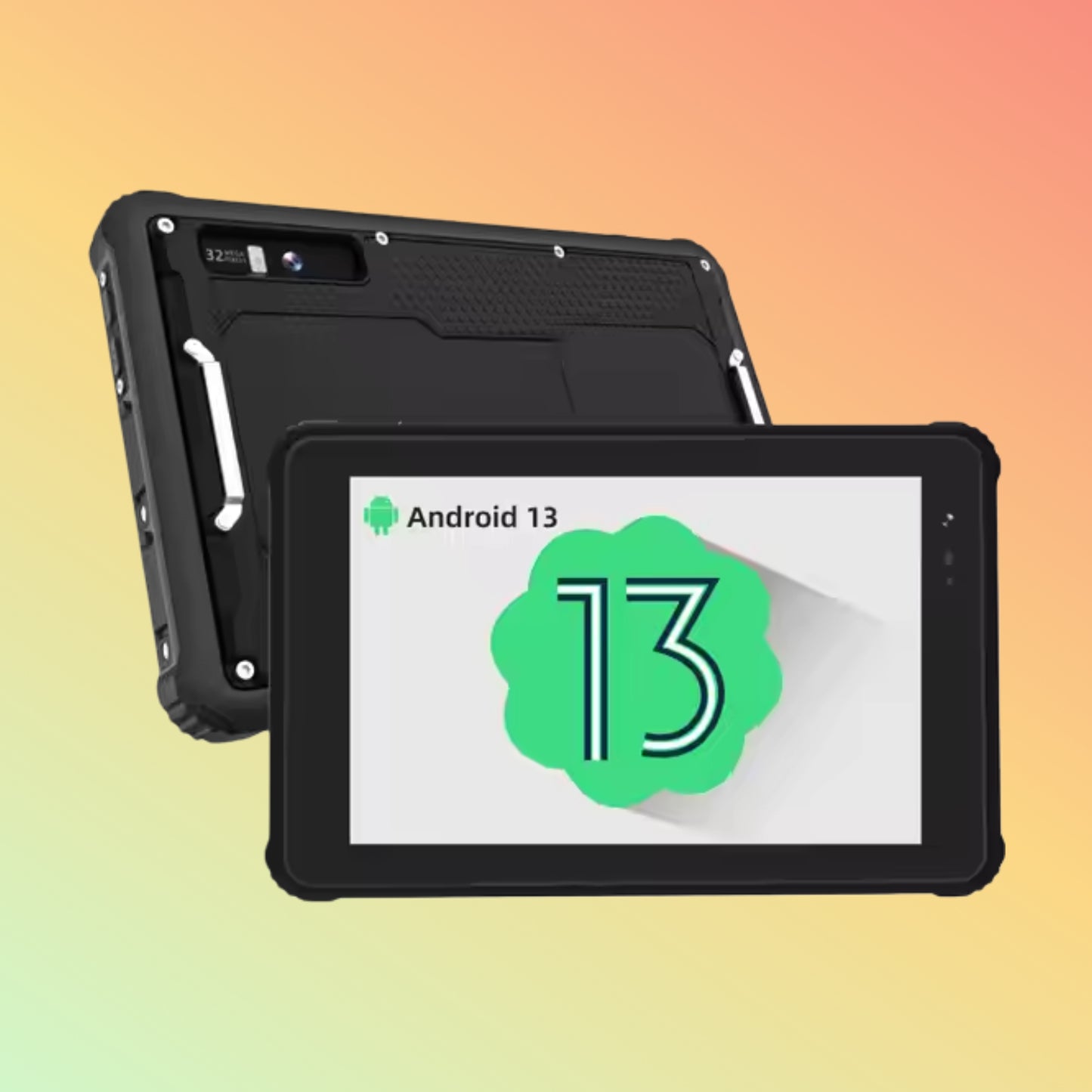 OEM/ODM L8 Wholesale 8 Inch Waterproof Industrial Rugged Tablet 6+64GB Android Barcode Scanner Octa Core MTK for Inventory