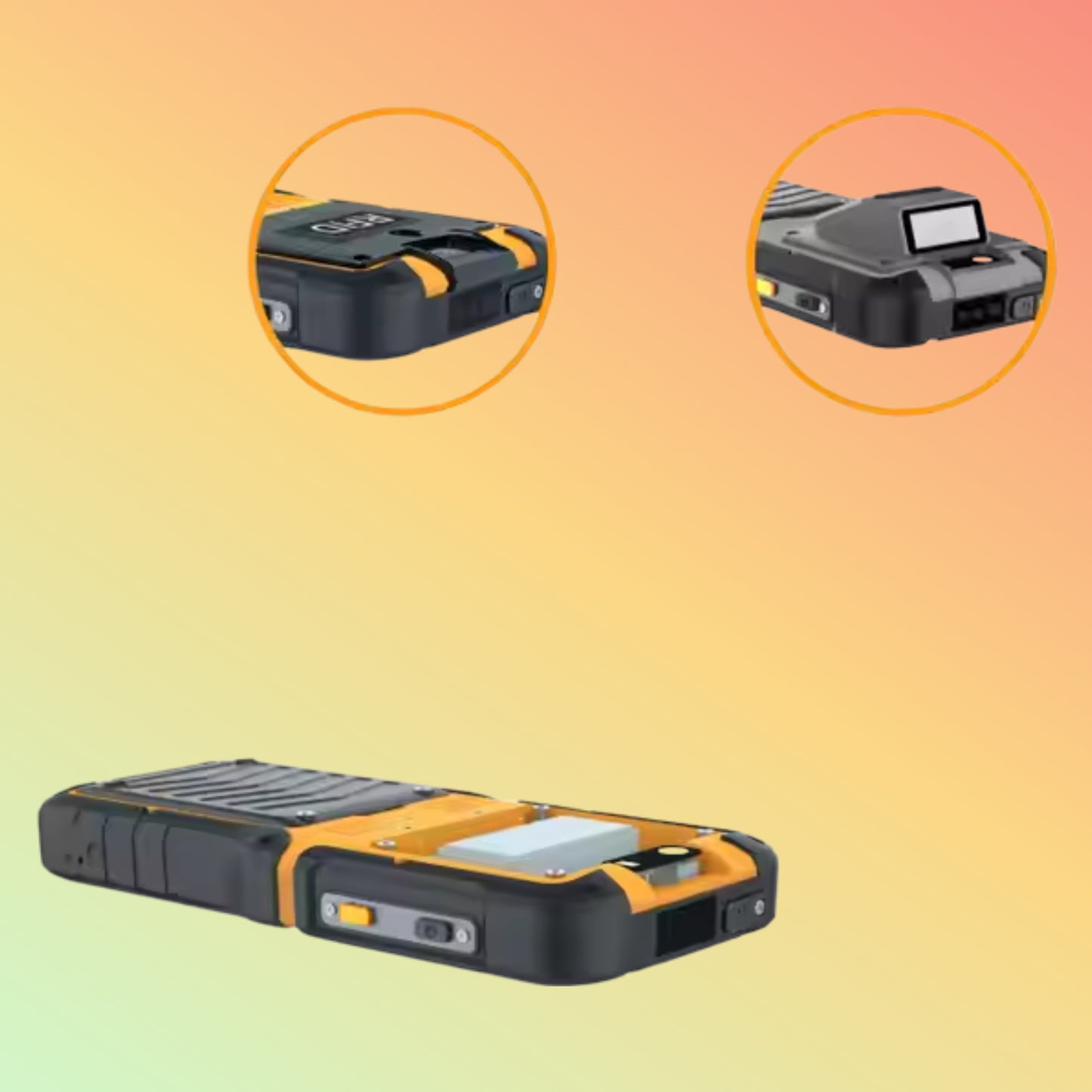 OEM S50 Industrial PDA Rugged Explosion-proof Android 4G LTE NFC LF HF UHF RFID Barcode 2D Scanner Reader Optional