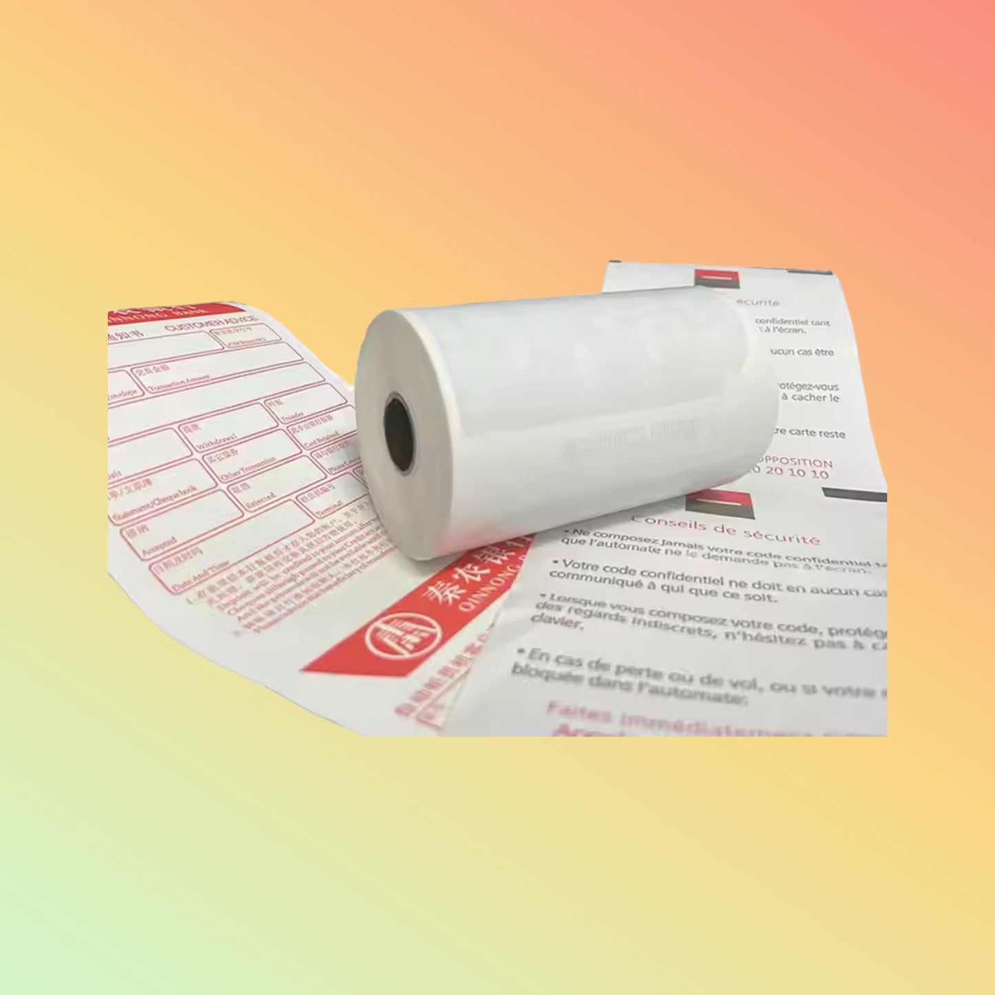 2 1/4 57x30mm 3 1/8 X 230 Cash Register Thermal Paper Roll 80mm 57mm Thermal Paper Rolls for POS SYSTEM