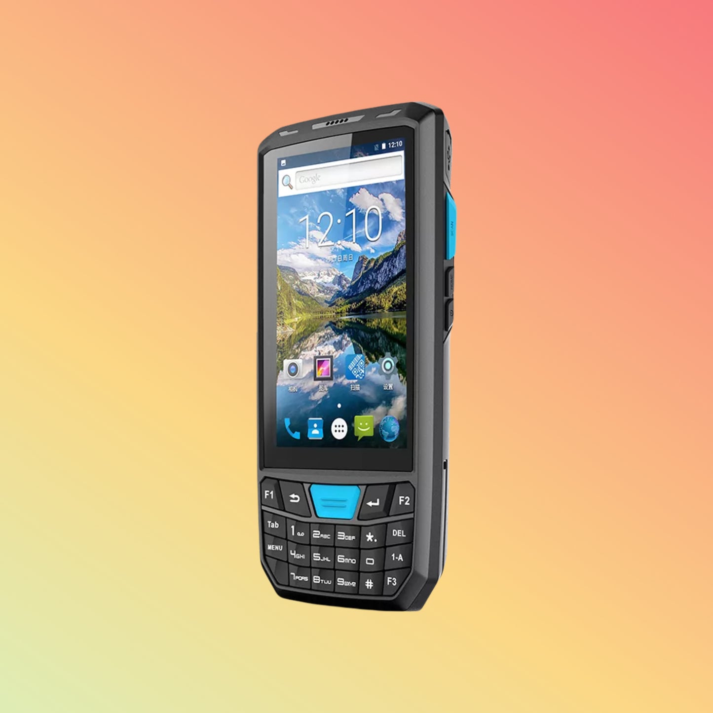 Handheld Android 13.0 Terminal NFC Barcode Scanning PDA for Parking Ticket HCC-T80 Pro